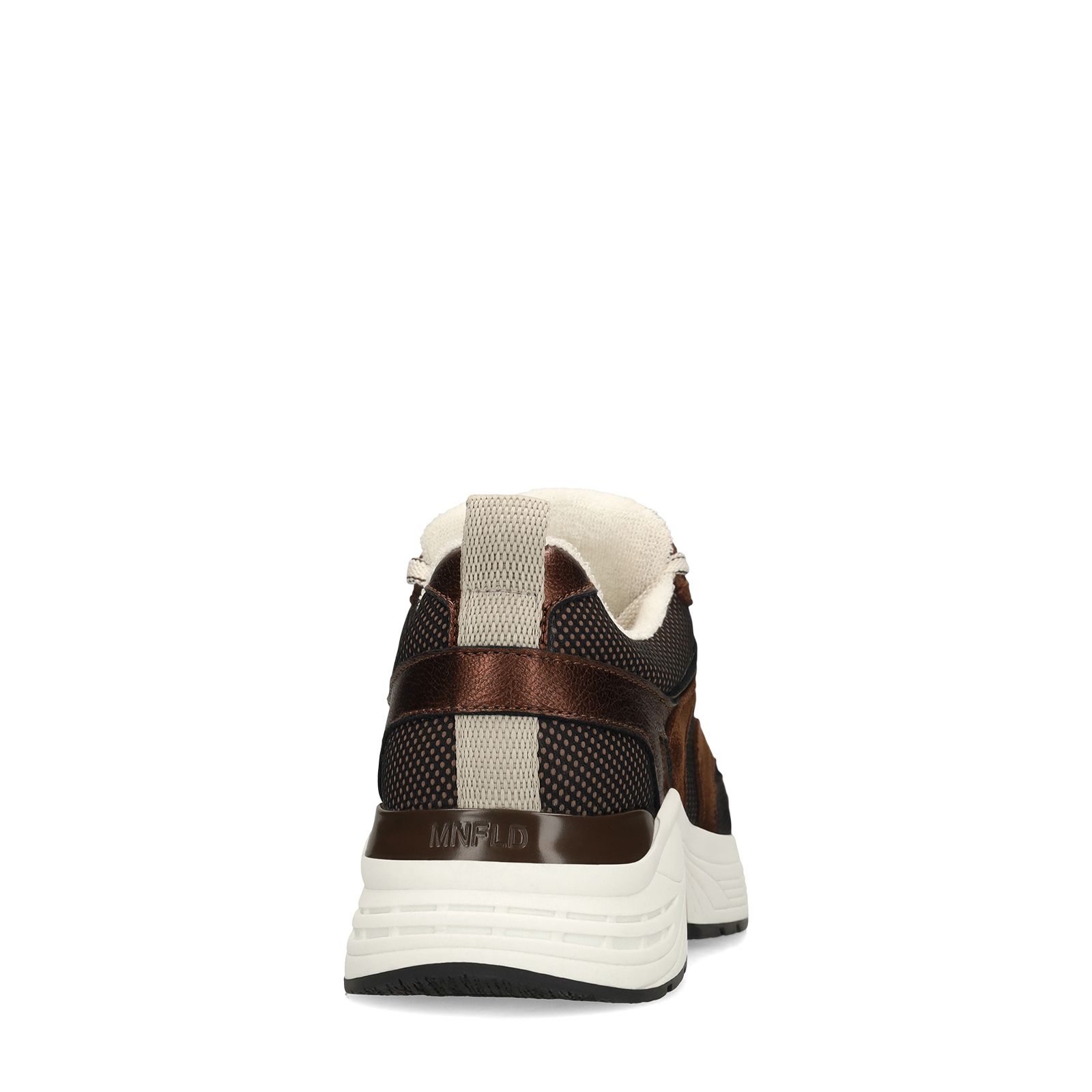 Bruine suède sneakers