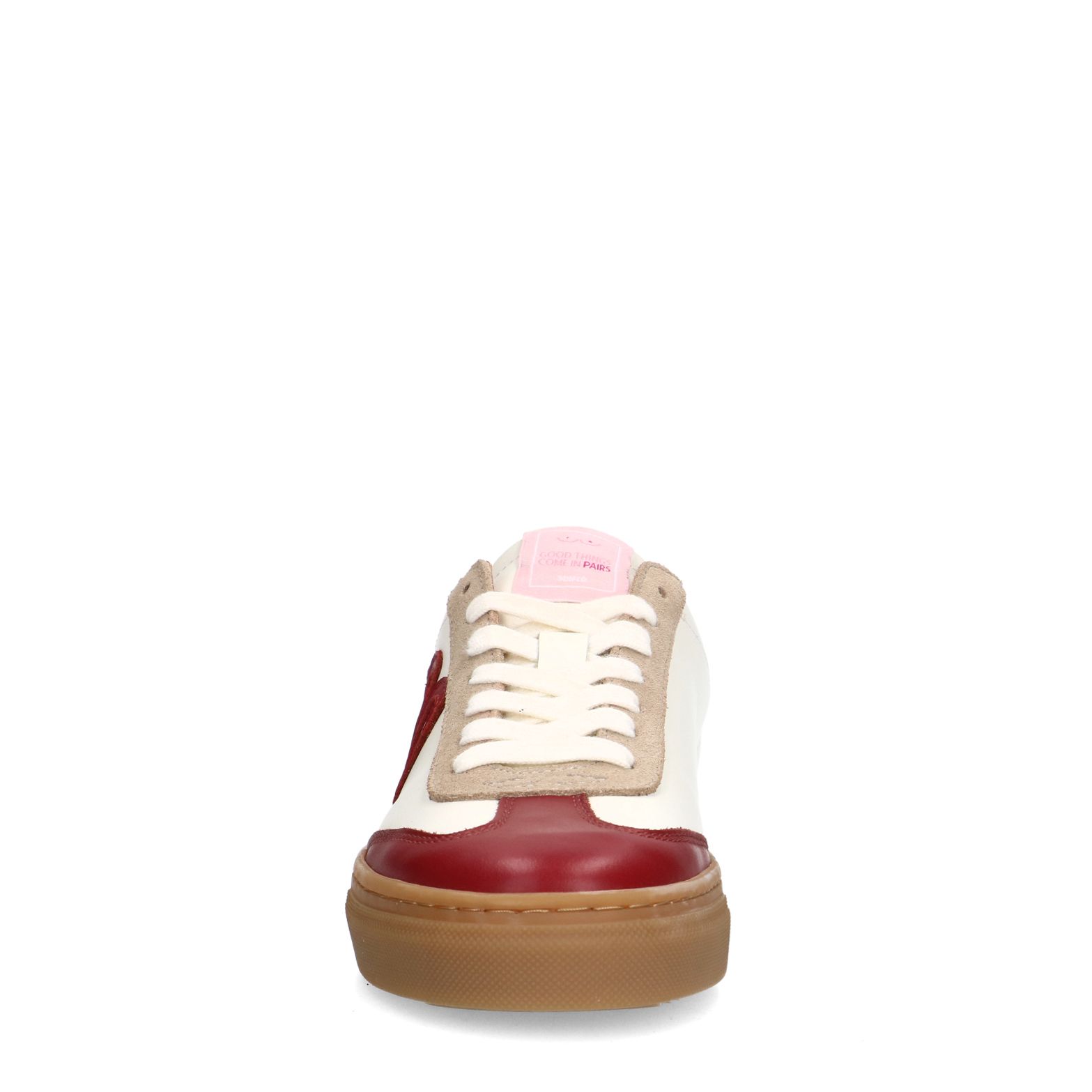 Roséfarbene Ledersneaker Pink Ribbon