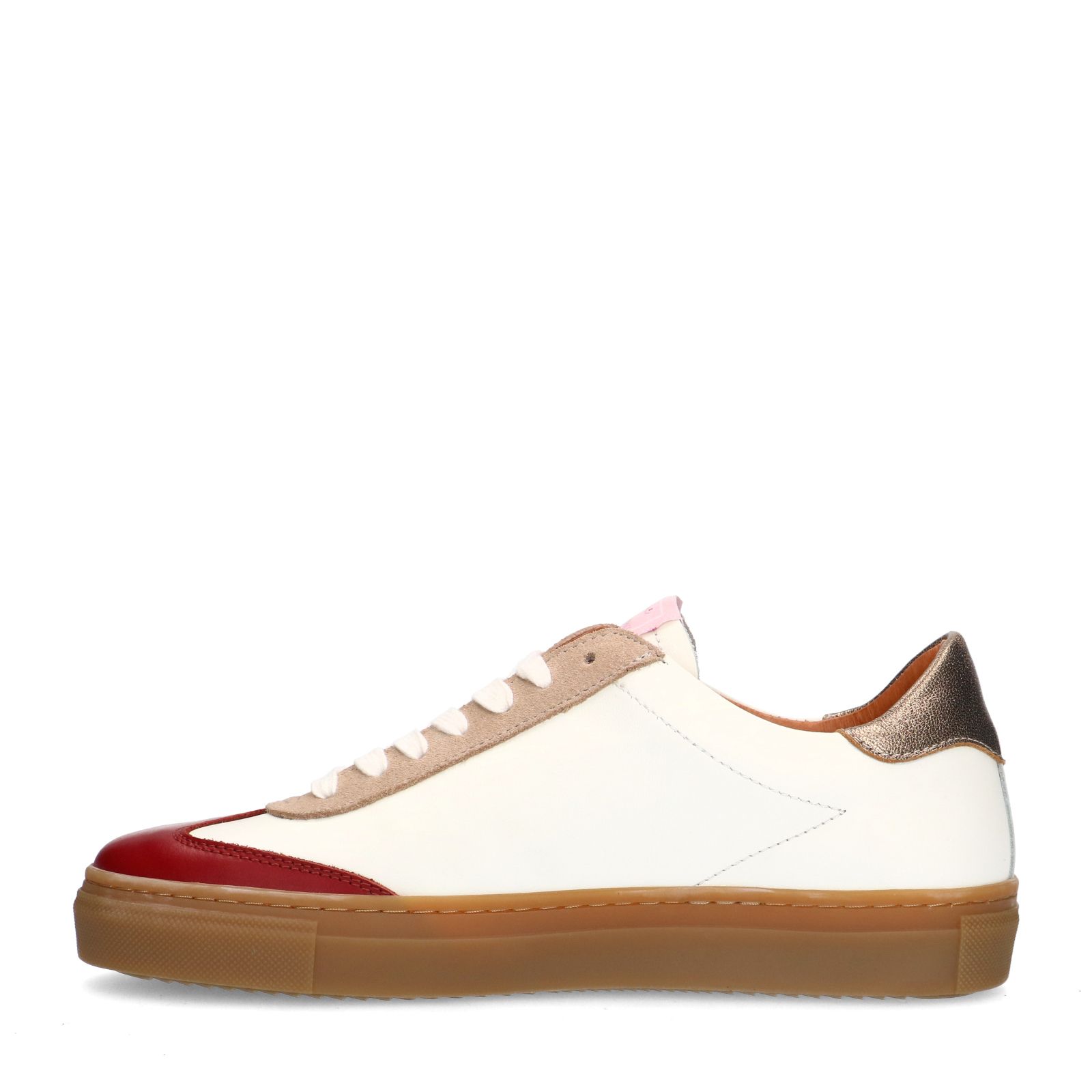Roséfarbene Ledersneaker Pink Ribbon