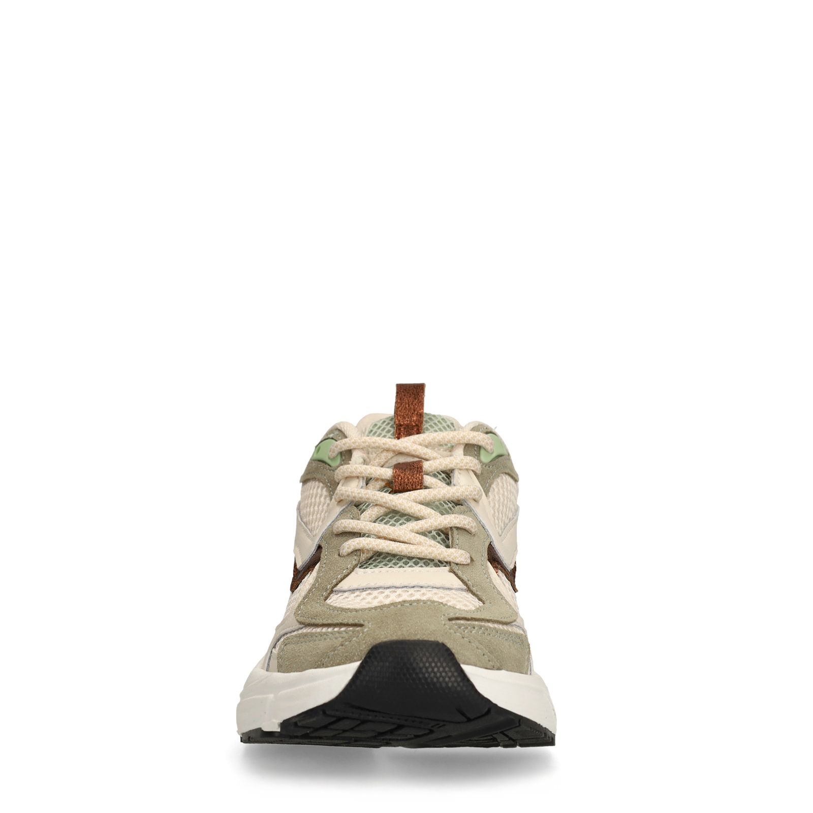 Groene mesh sneakers