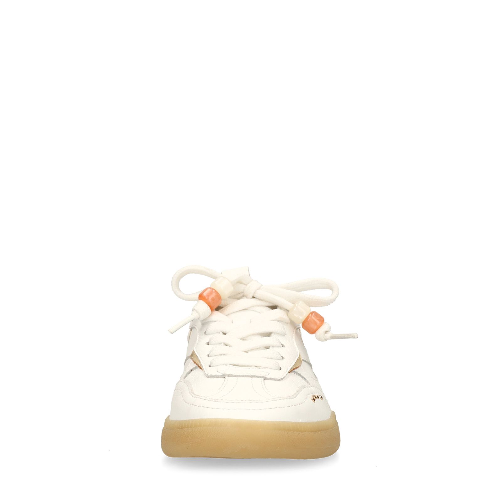 Witte leren sneakers