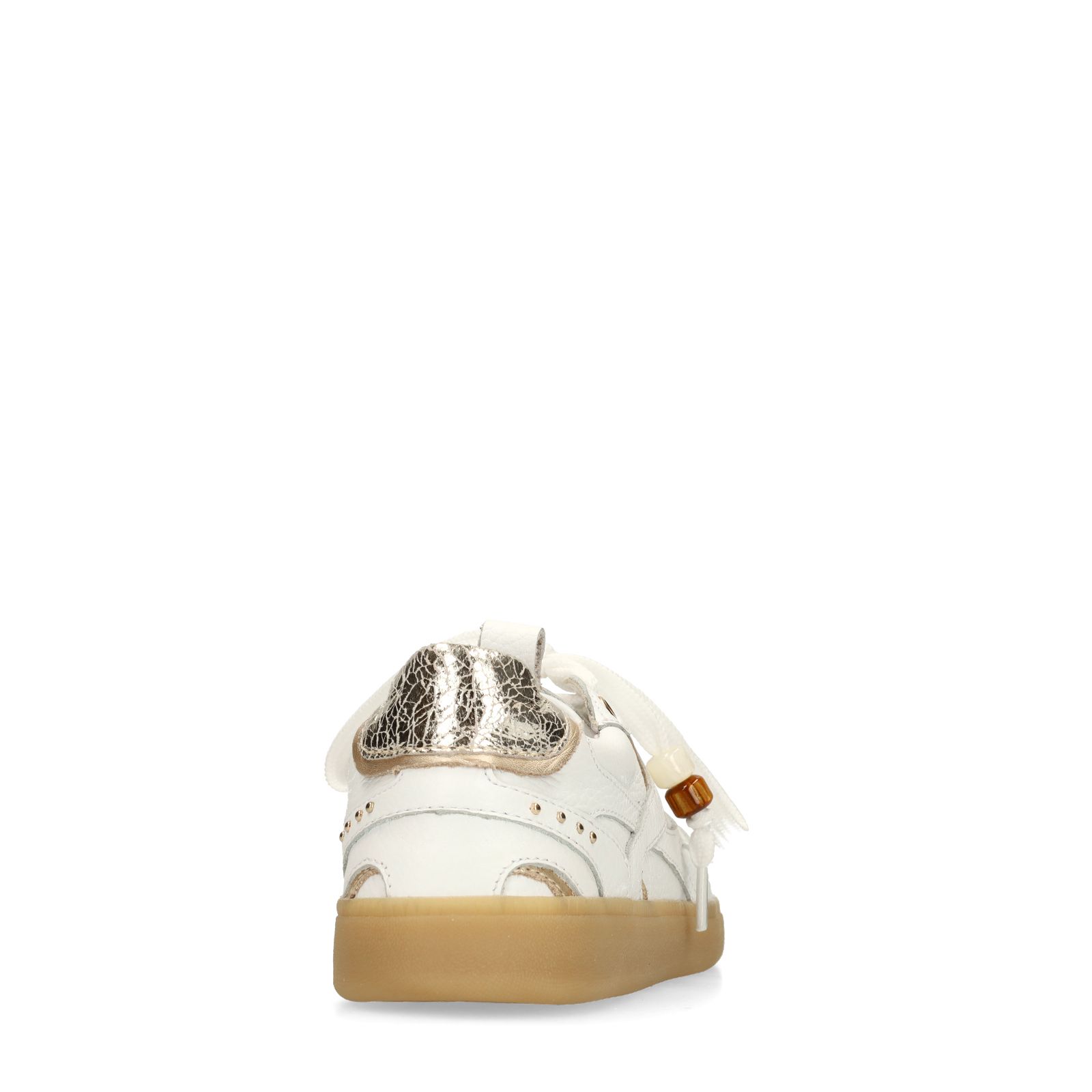 Witte leren sneakers