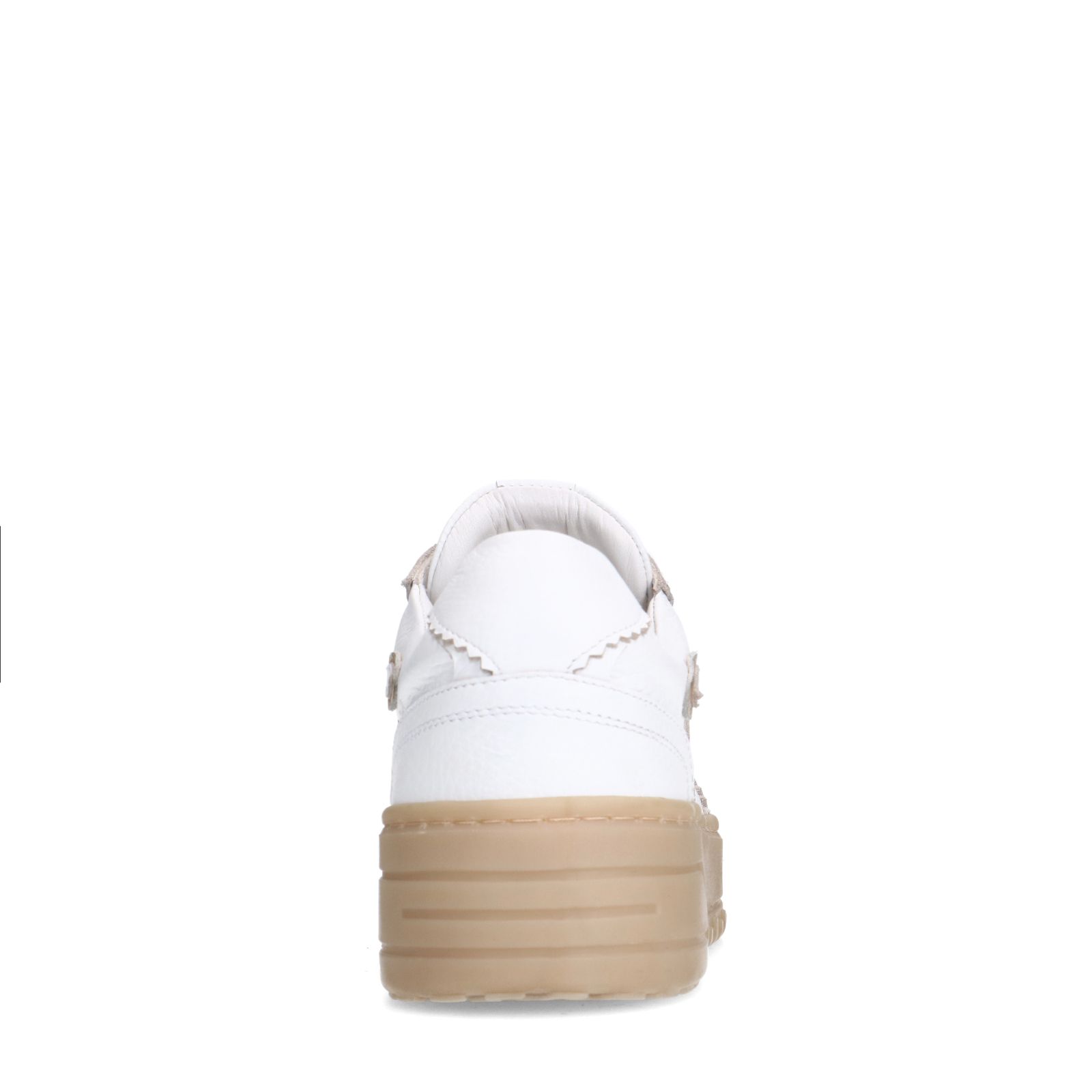 Witte leren sneakers
