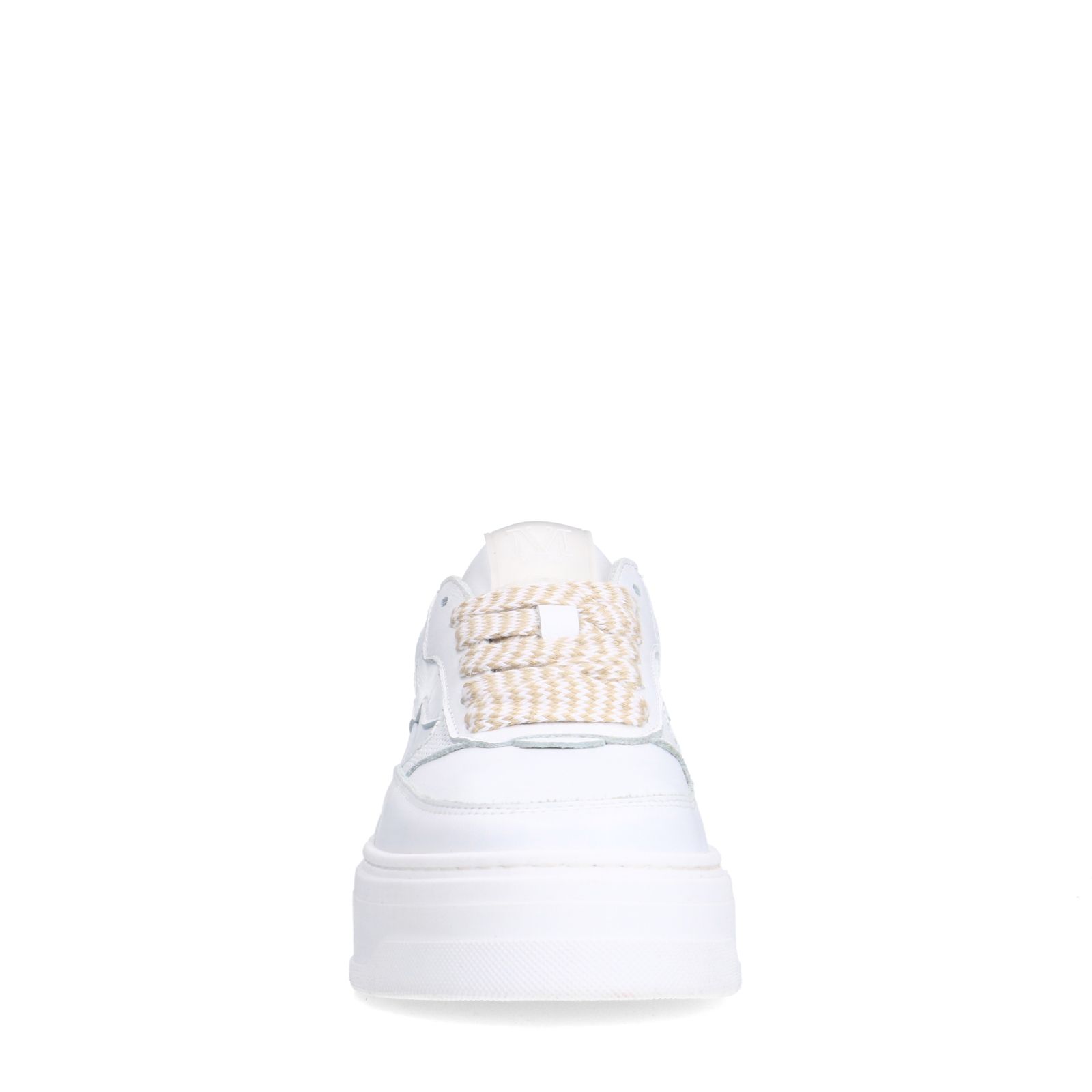 Witte leren sneakers