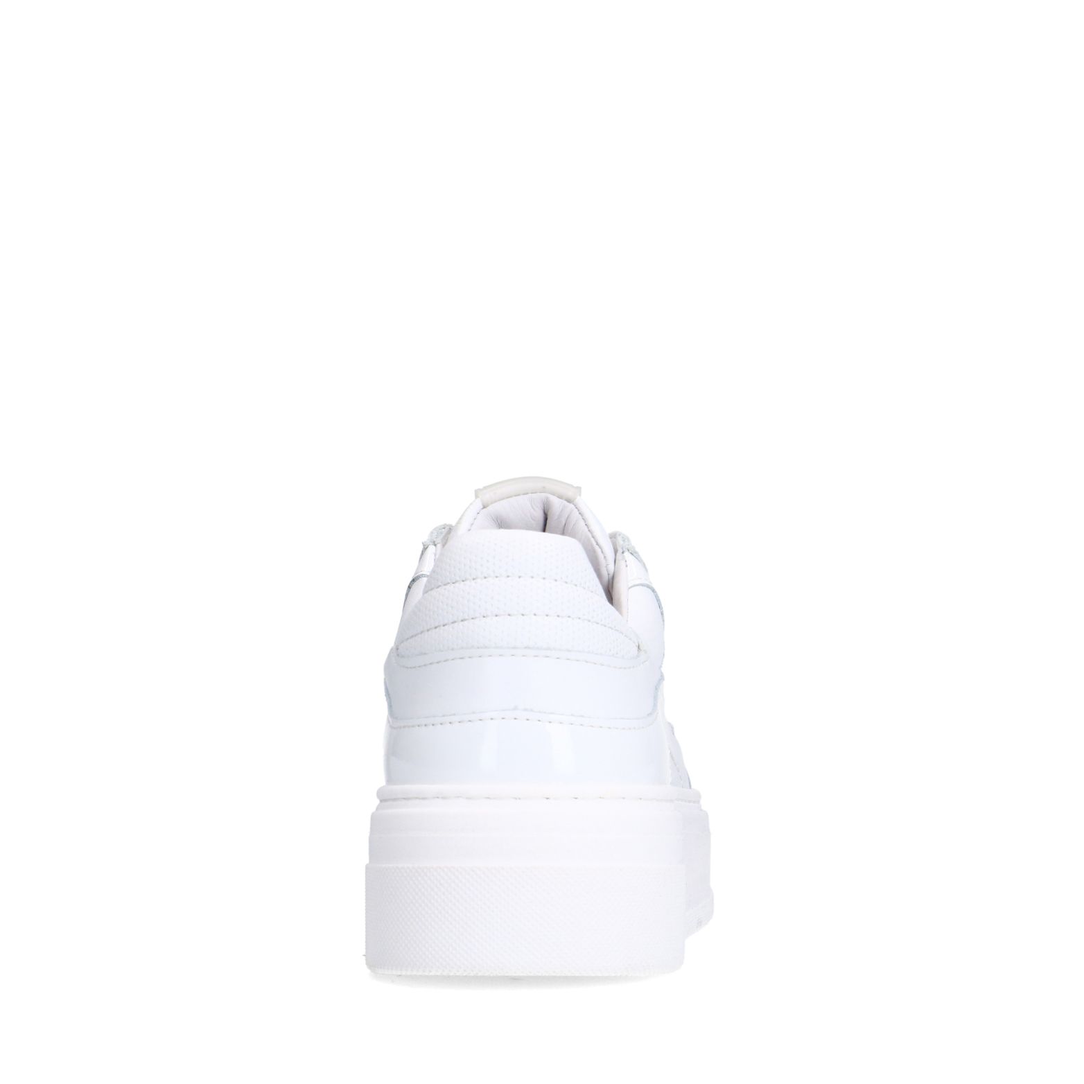 Witte leren sneakers