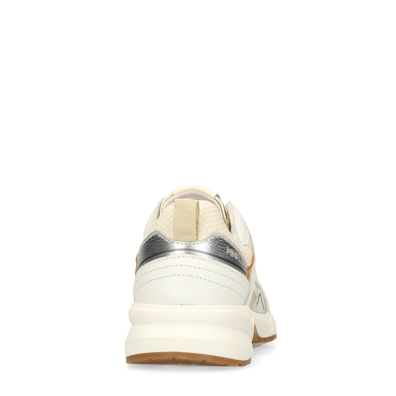 Weiße Ledersneaker
