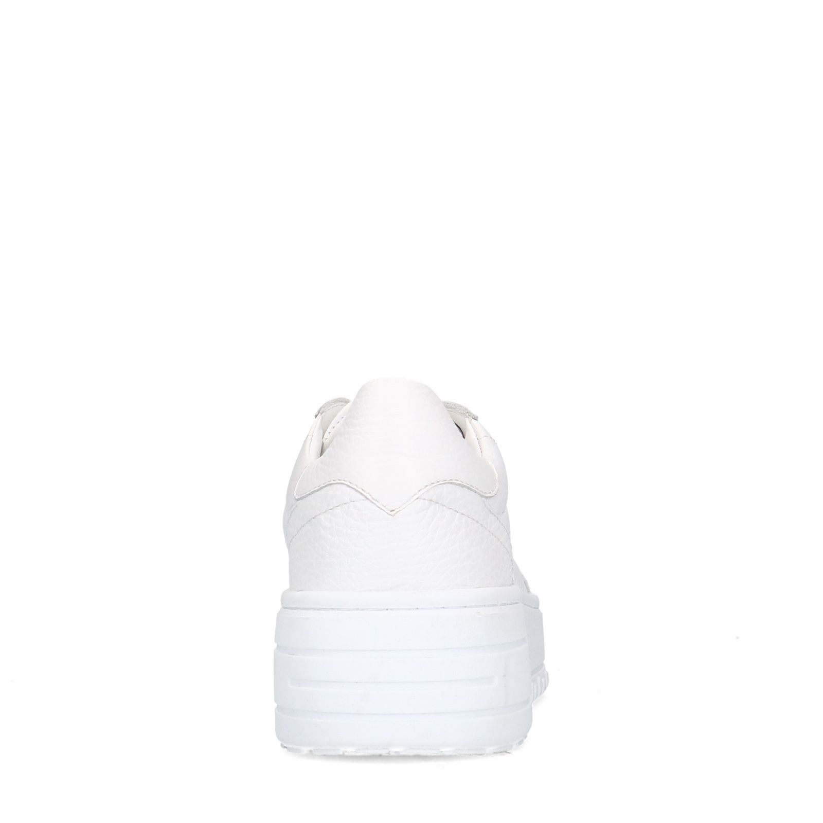 Witte leren sneakers