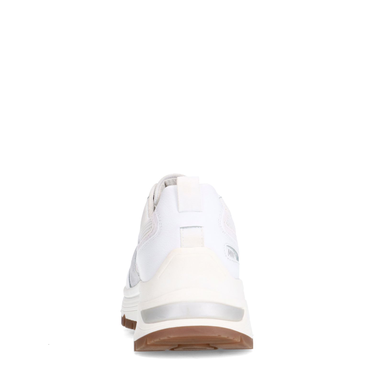 Weiße Ledersneaker