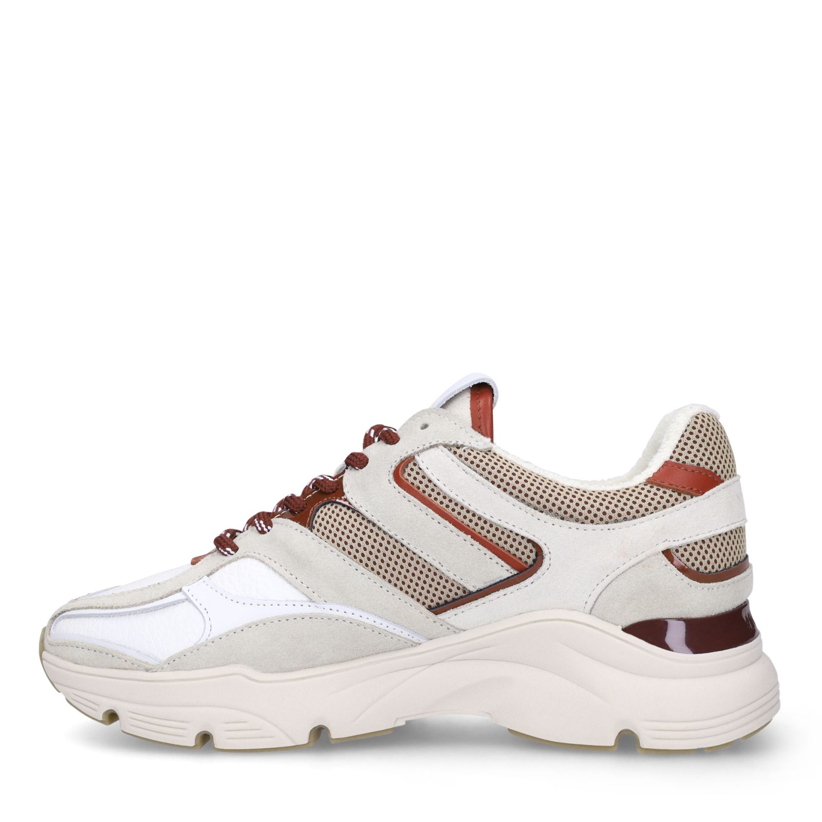 Graue Veloursleder-Sneaker