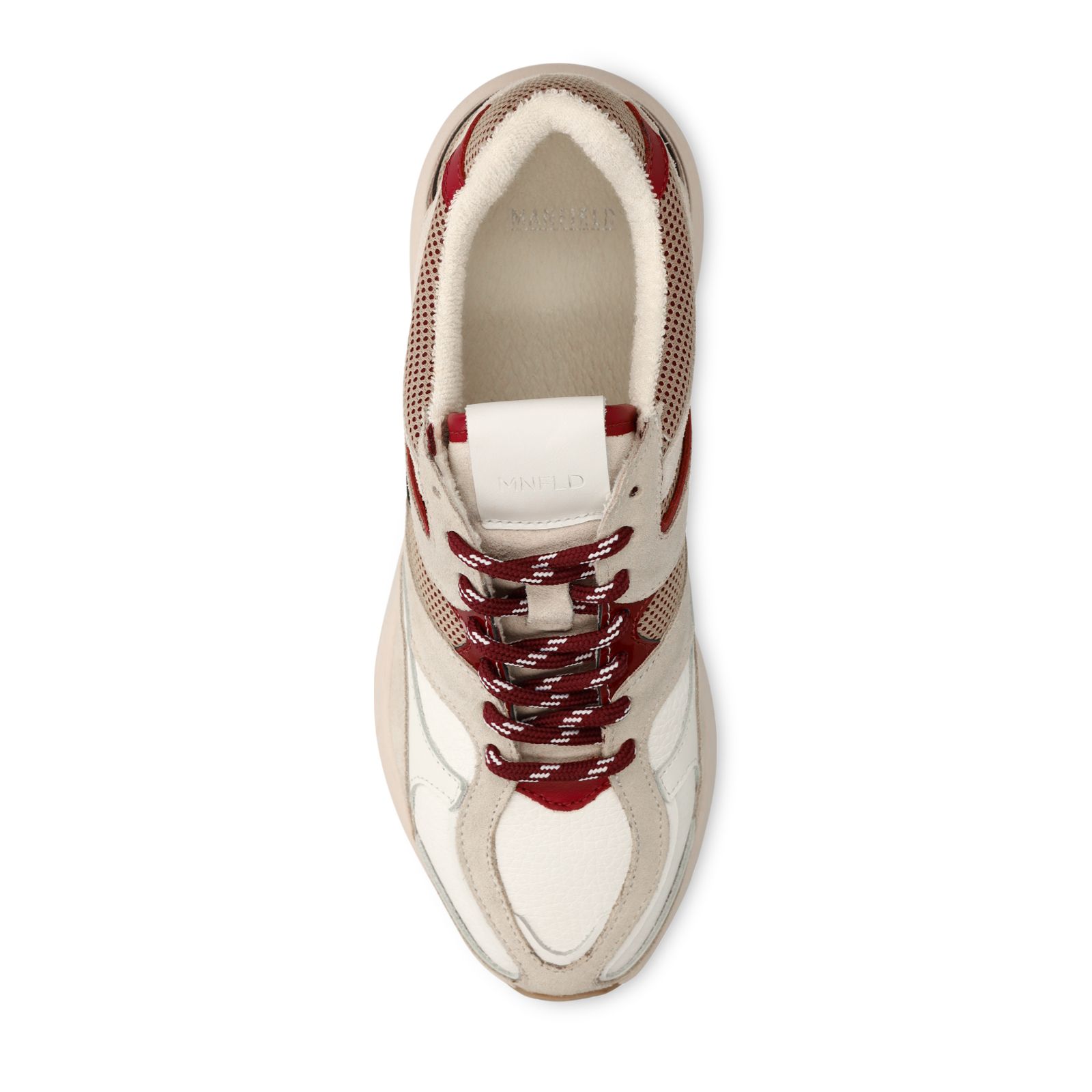 Graue Veloursleder-Sneaker
