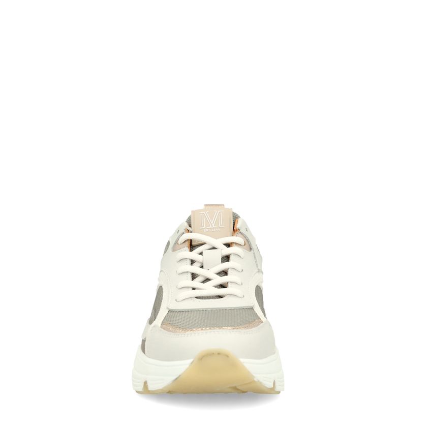 Graue Ledersneaker