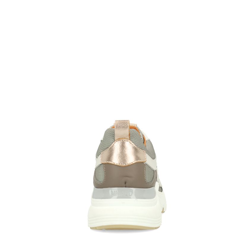 Graue Ledersneaker