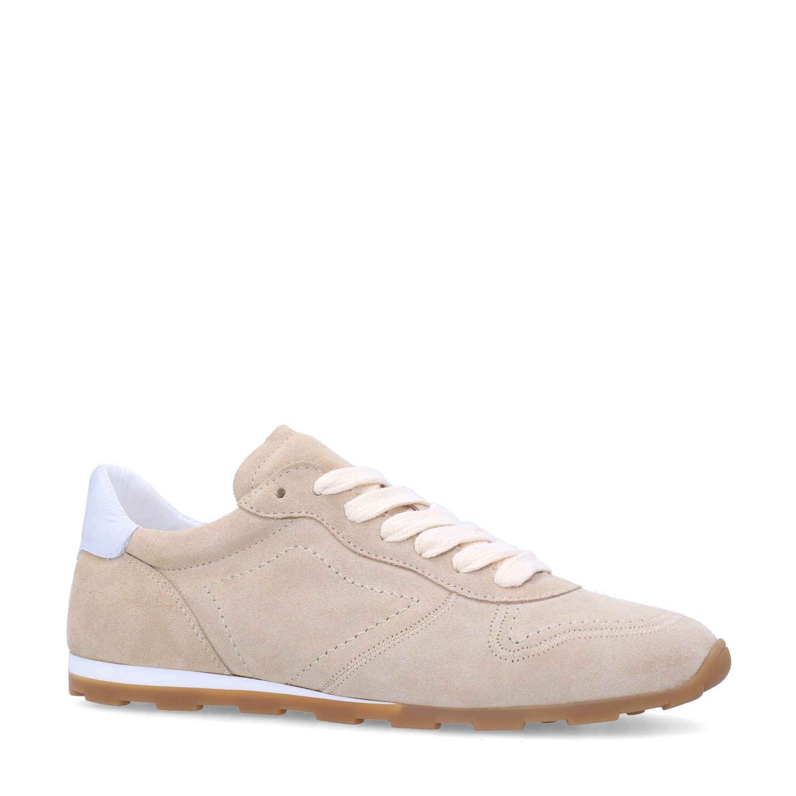 Beige suéde sneakers