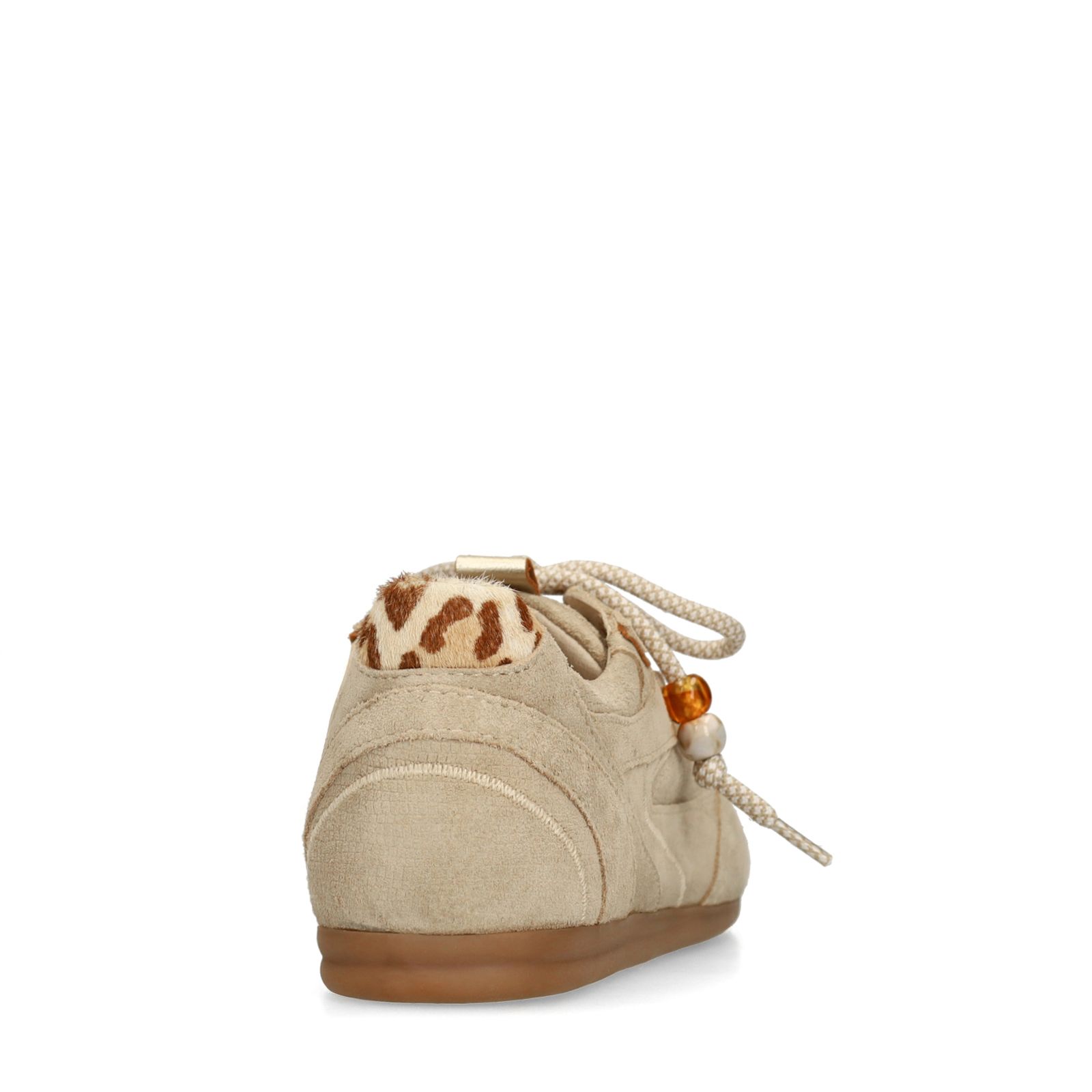 Beige suède sneakers