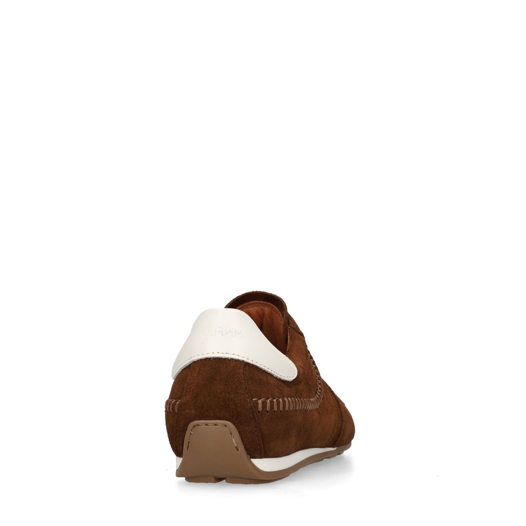 Braune Veloursleder-Sneaker