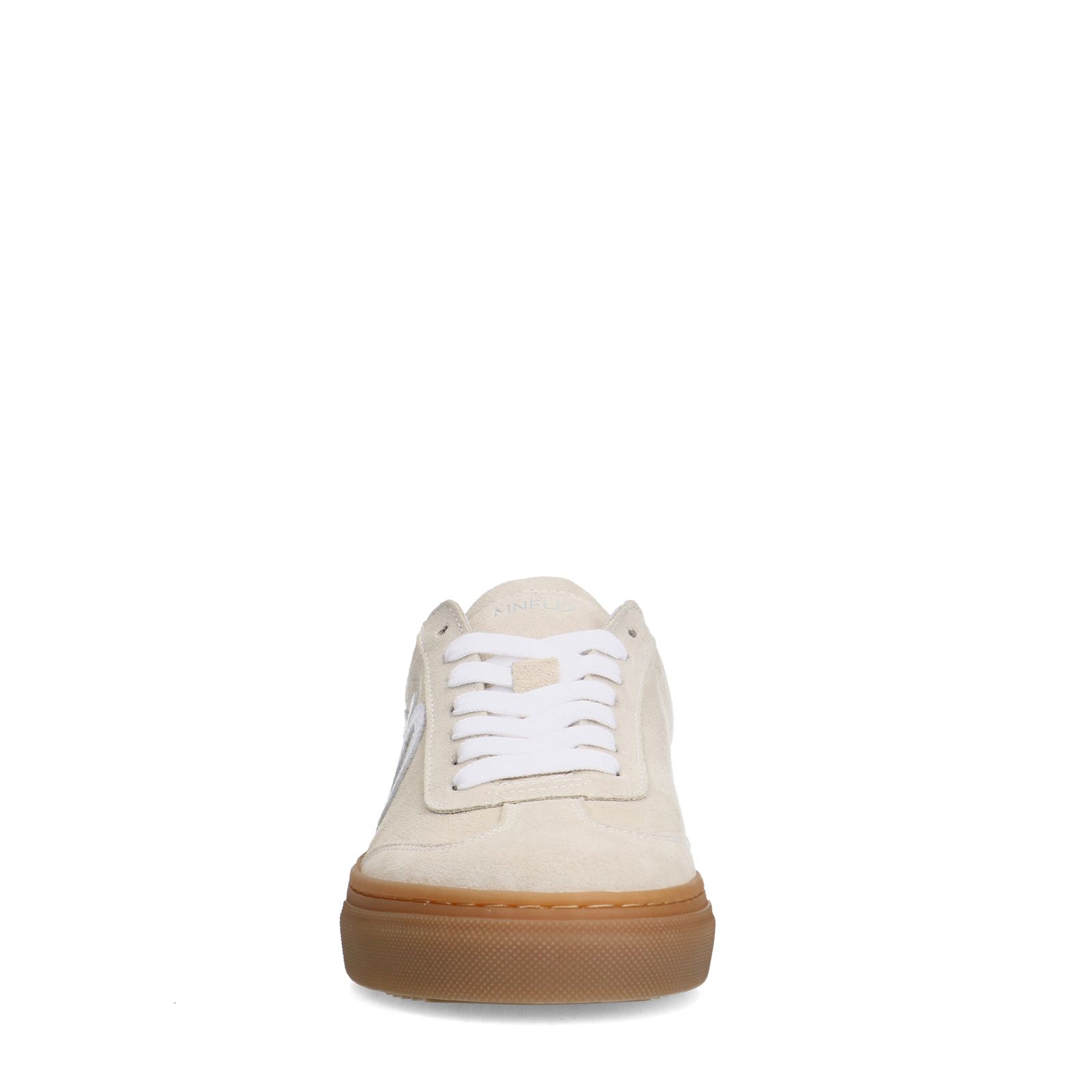 Beige suède sneakers