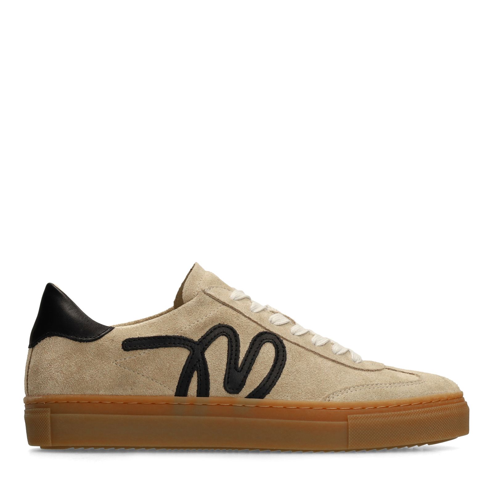 Taupe suède sneakers