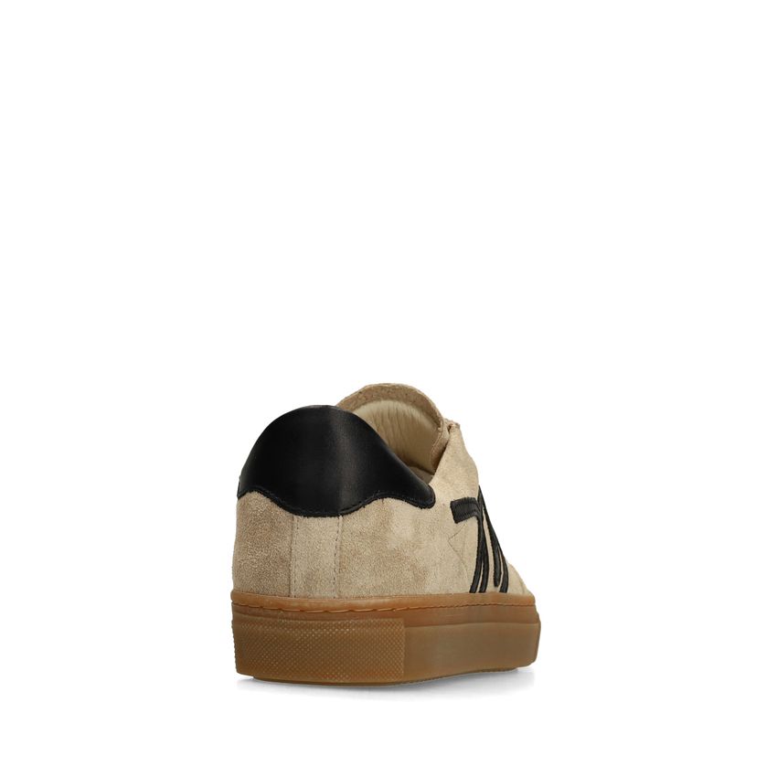Taupe suède sneakers