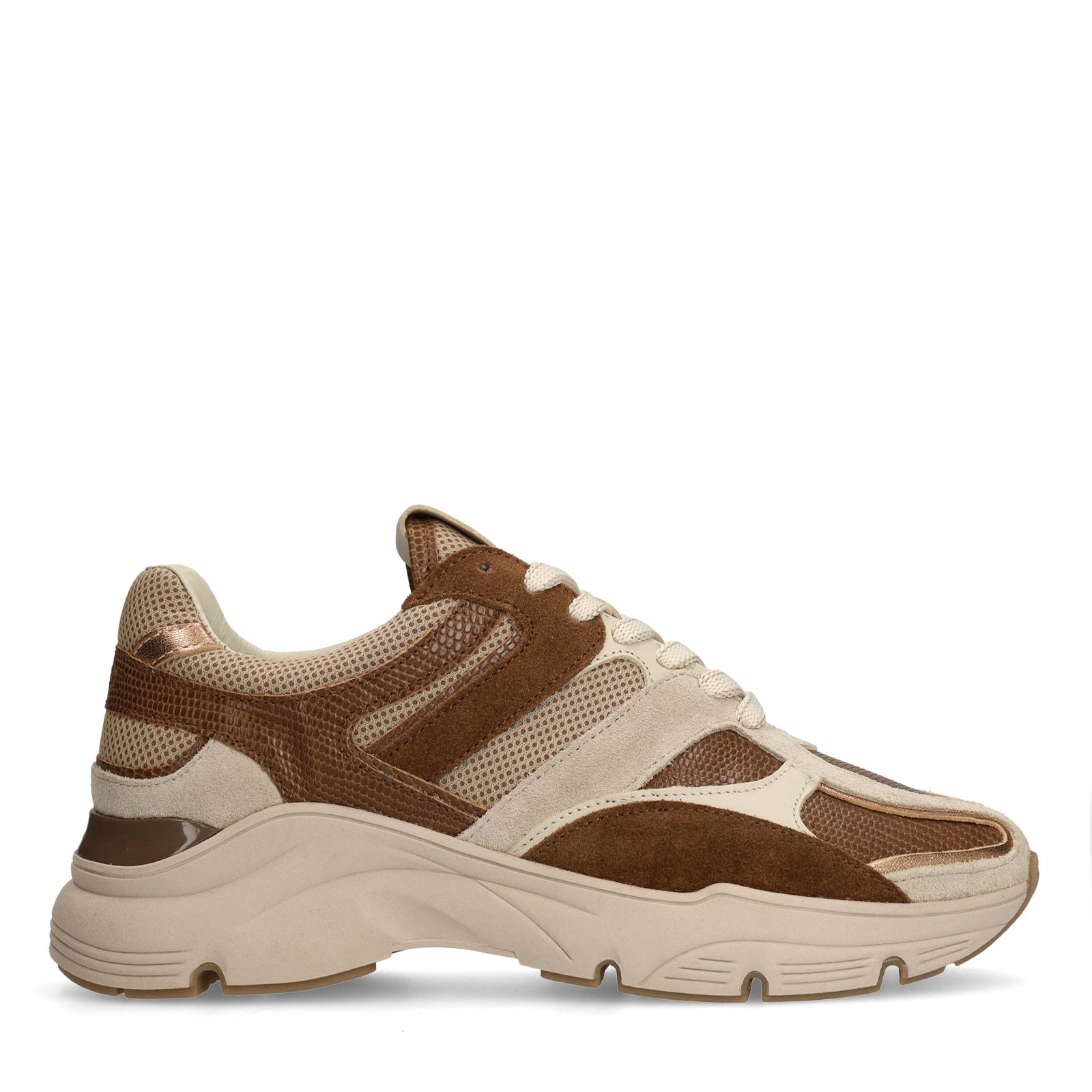 Taupe suède sneakers