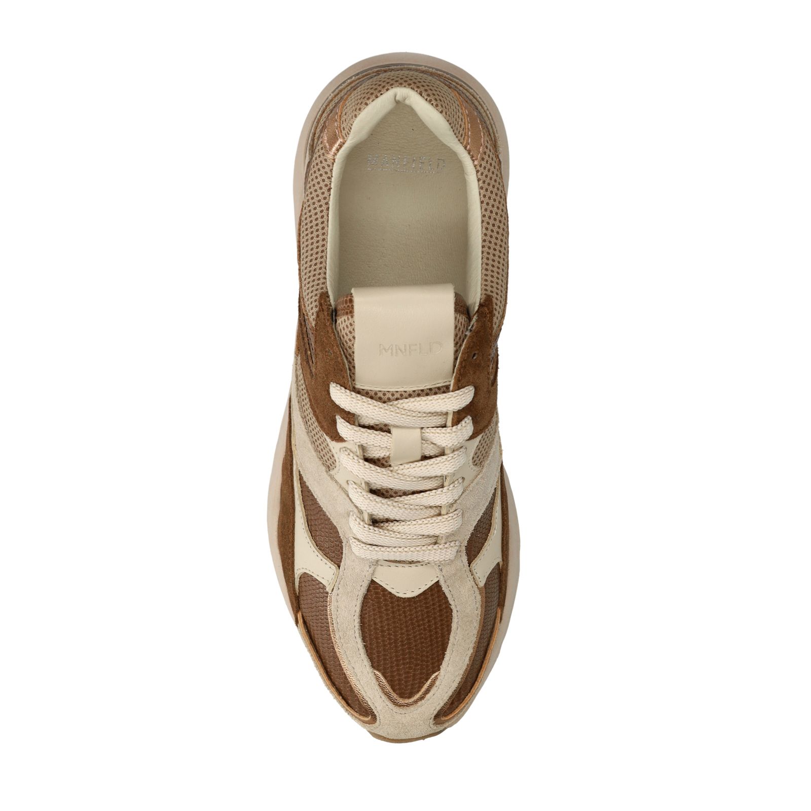 Taupe suède sneakers