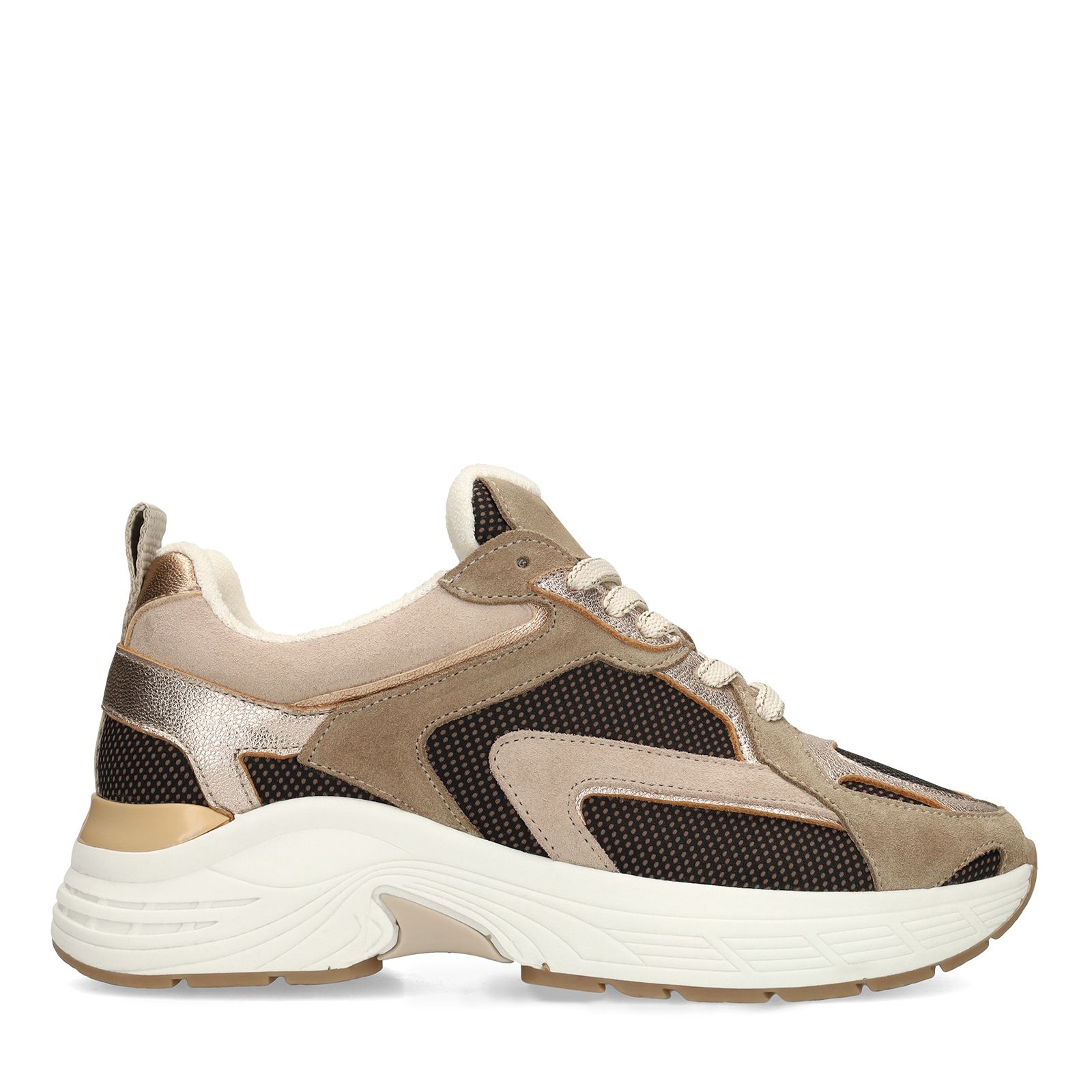 Taupe suède sneakers