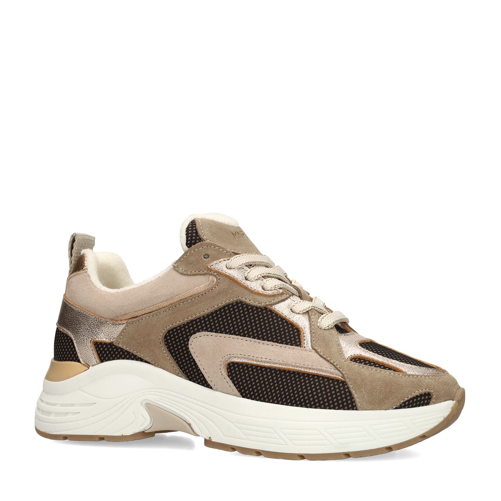 Taupe suède sneakers