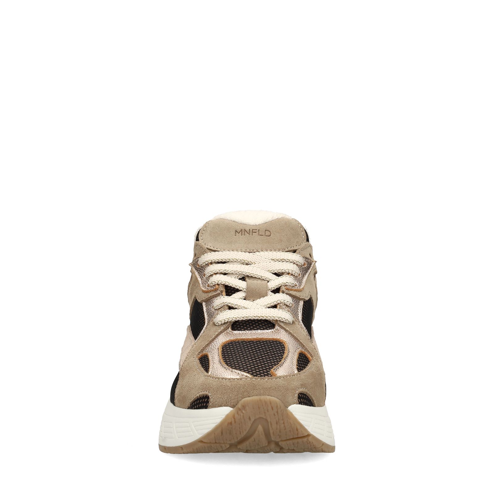 Taupe suède sneakers