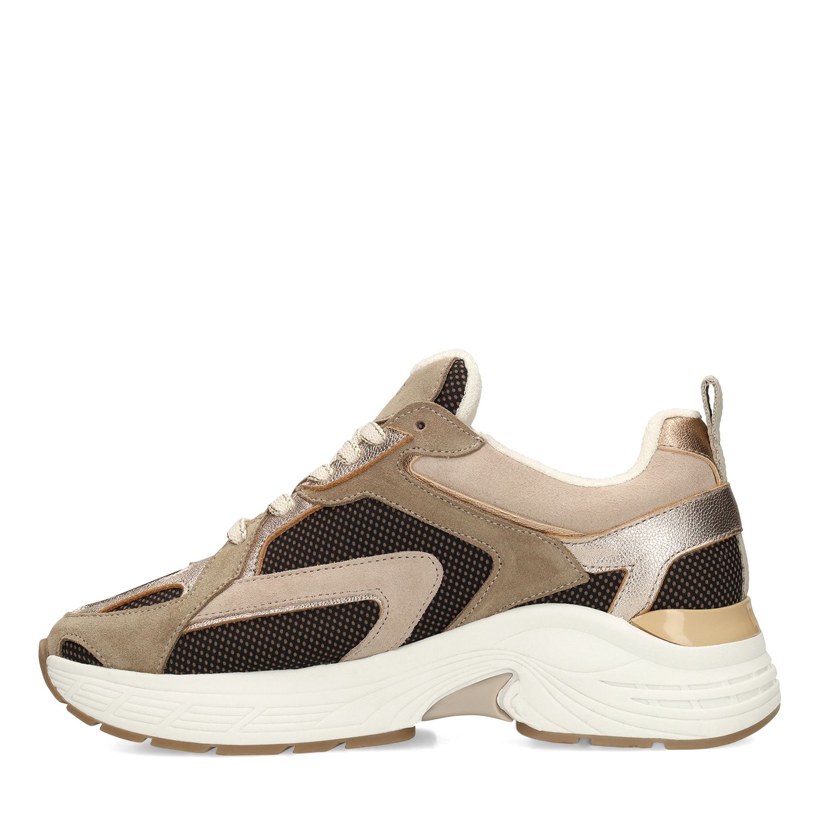 Taupe suède sneakers