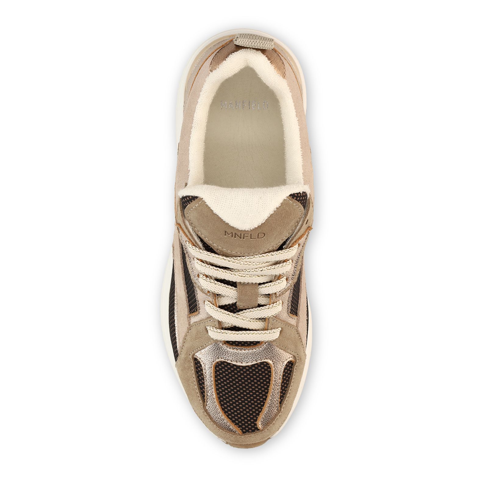 Taupe suède sneakers