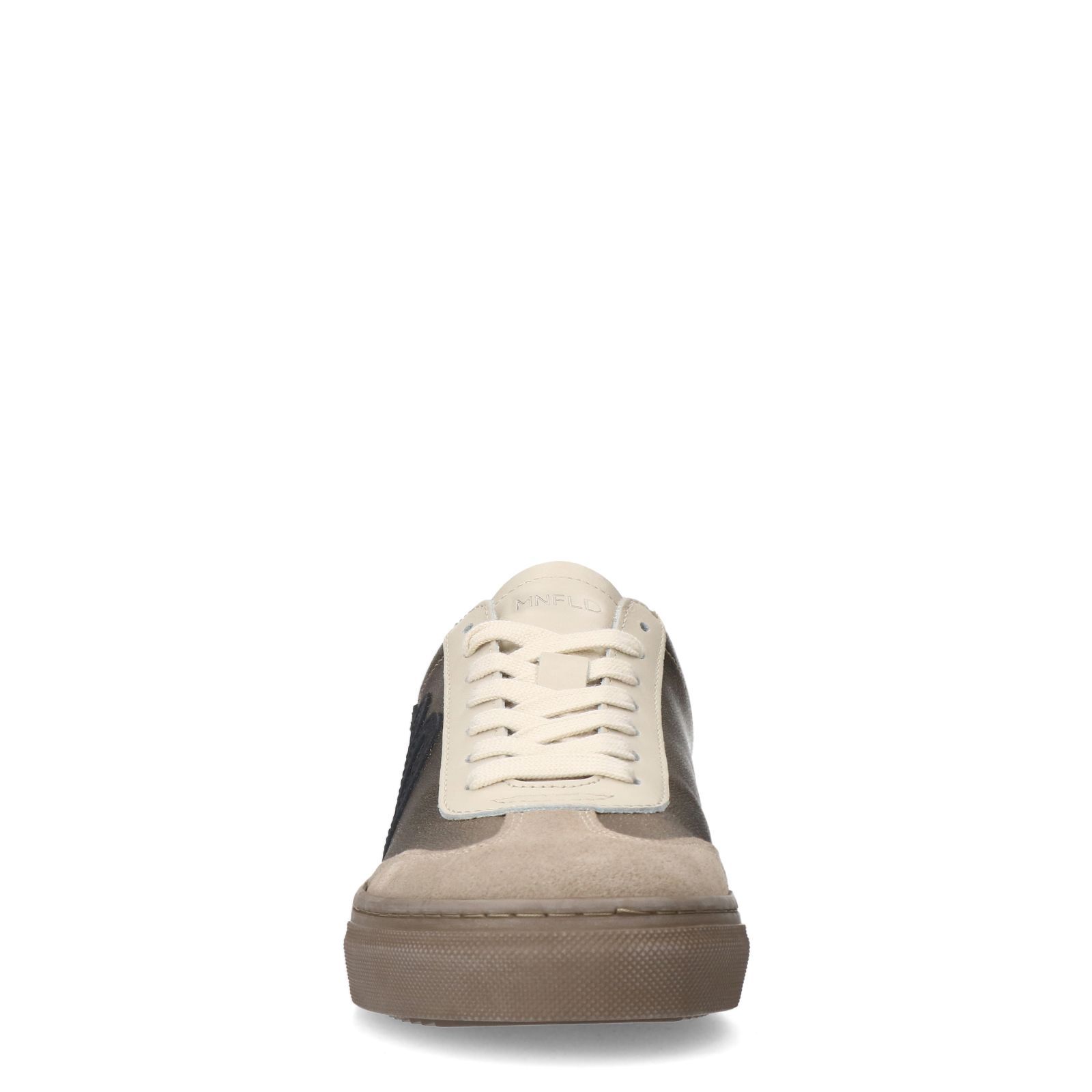Gouden leren sneakers