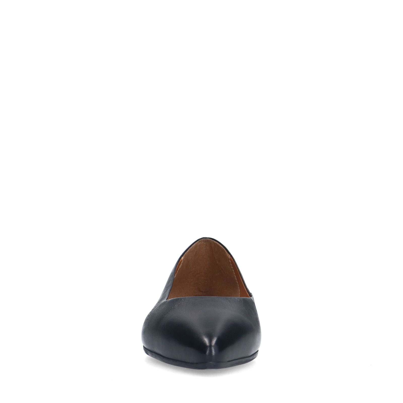 Zwarte leren loafers