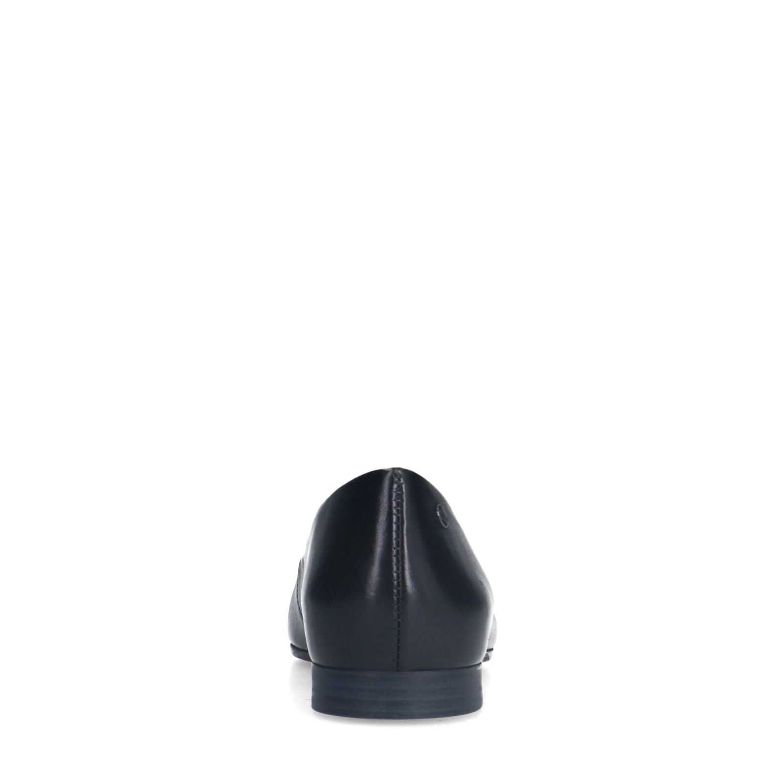 Zwarte leren loafers