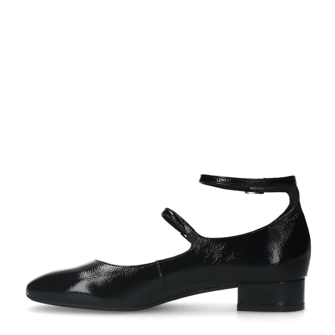 Zwarte lak leren Mary Jane pumps