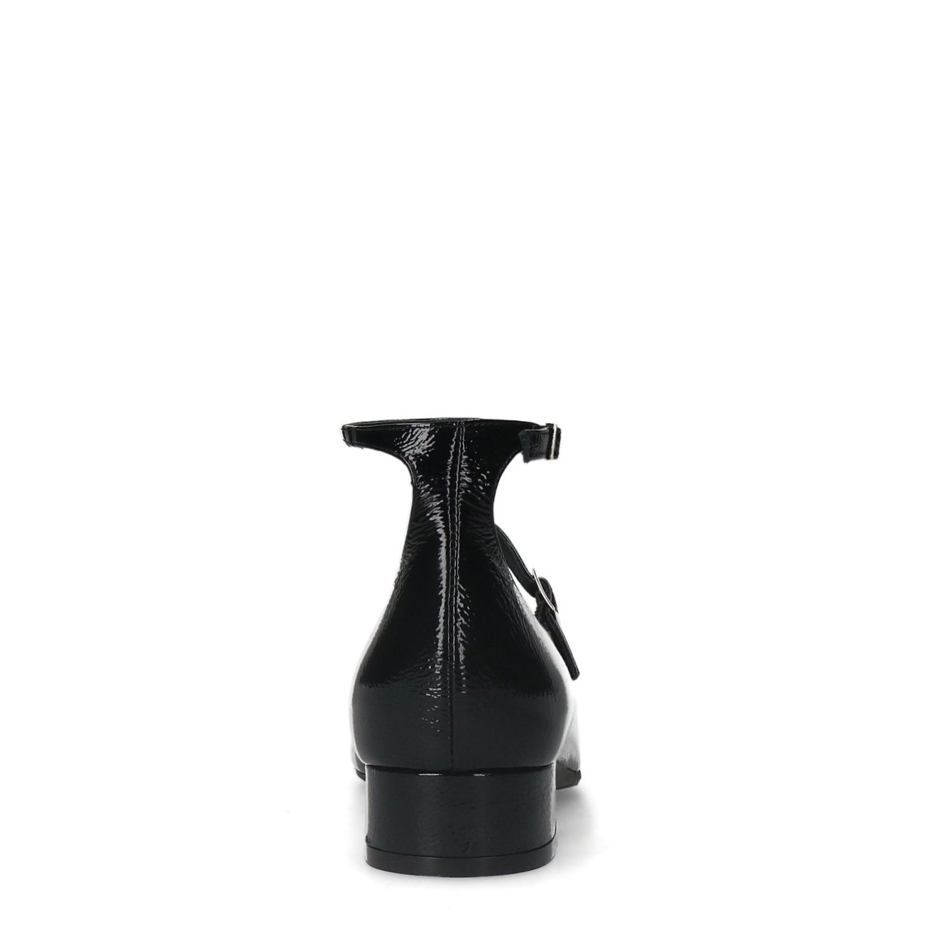 Zwarte lak leren Mary Jane pumps