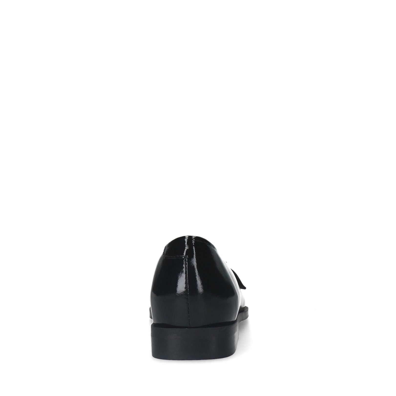 Zwarte lakleren loafers