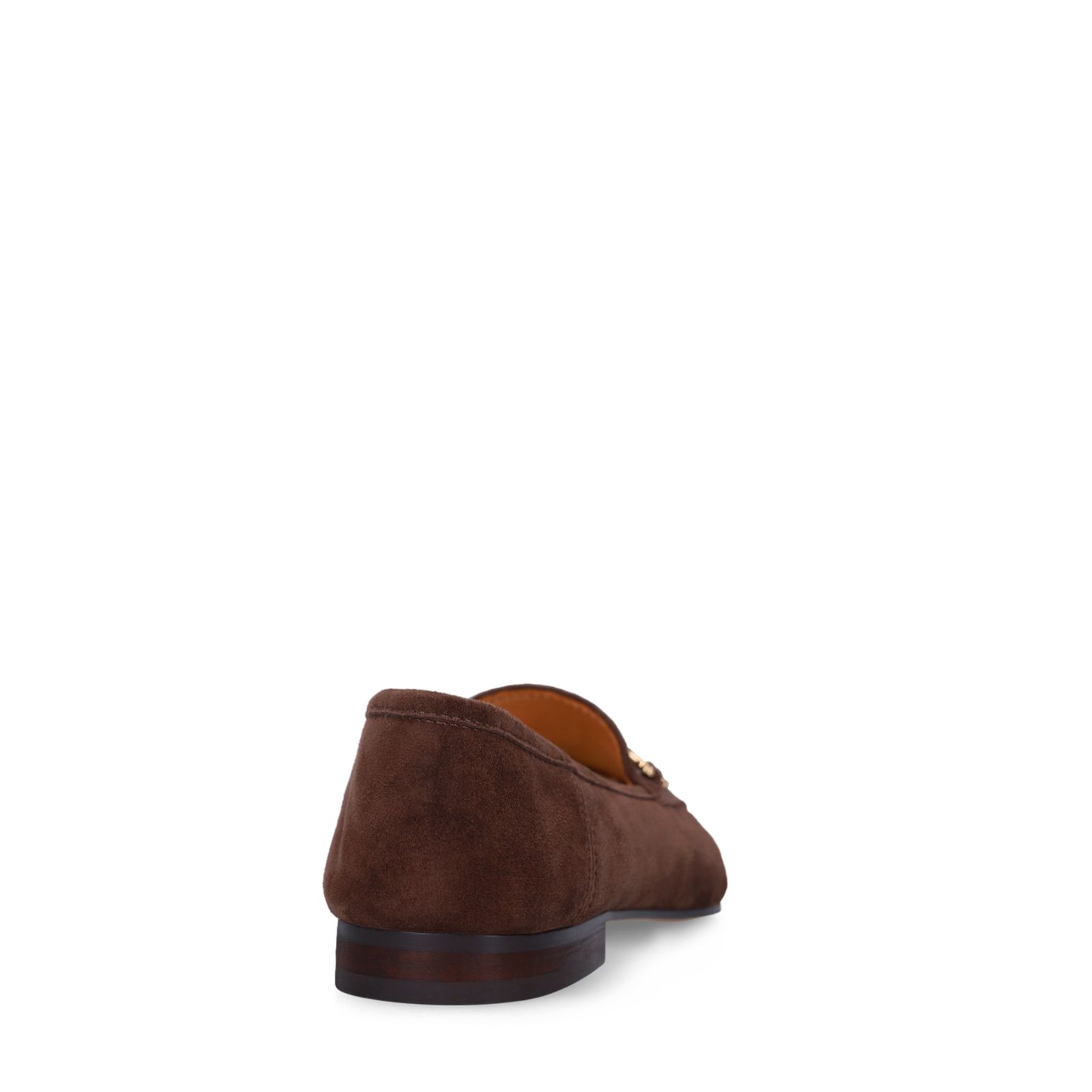 Braune Veloursleder-Loafer
