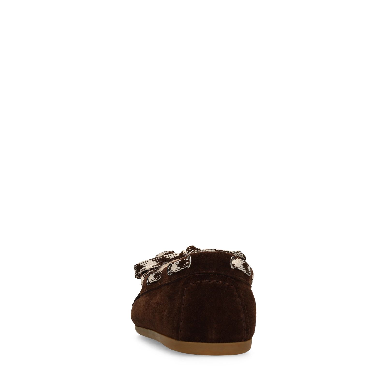 Donkerbruine suède bontloafers