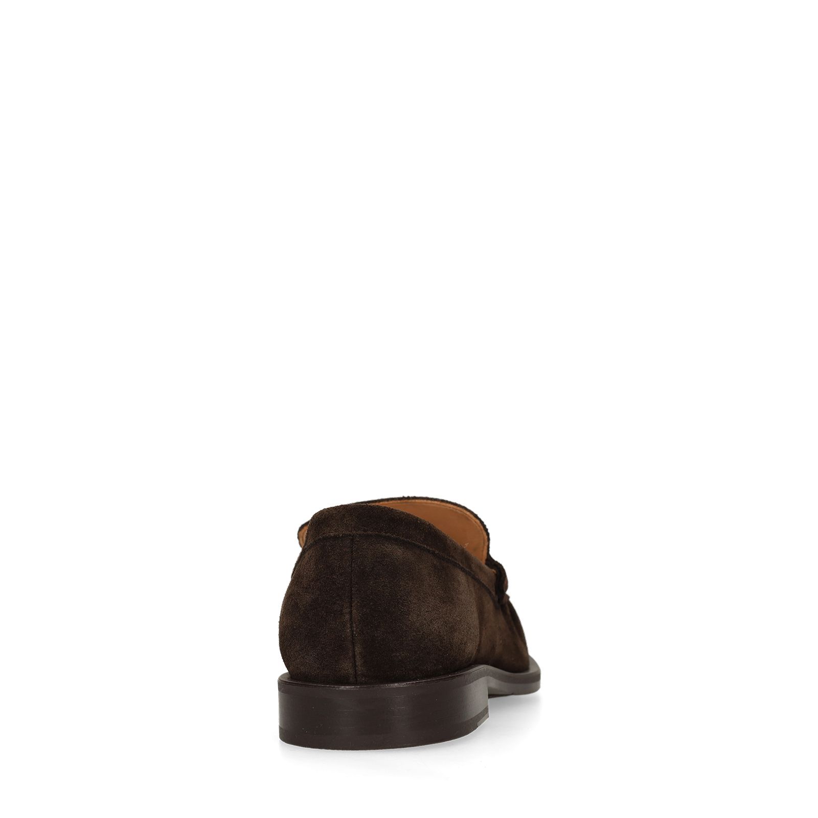 Braune Veloursleder-Loafer