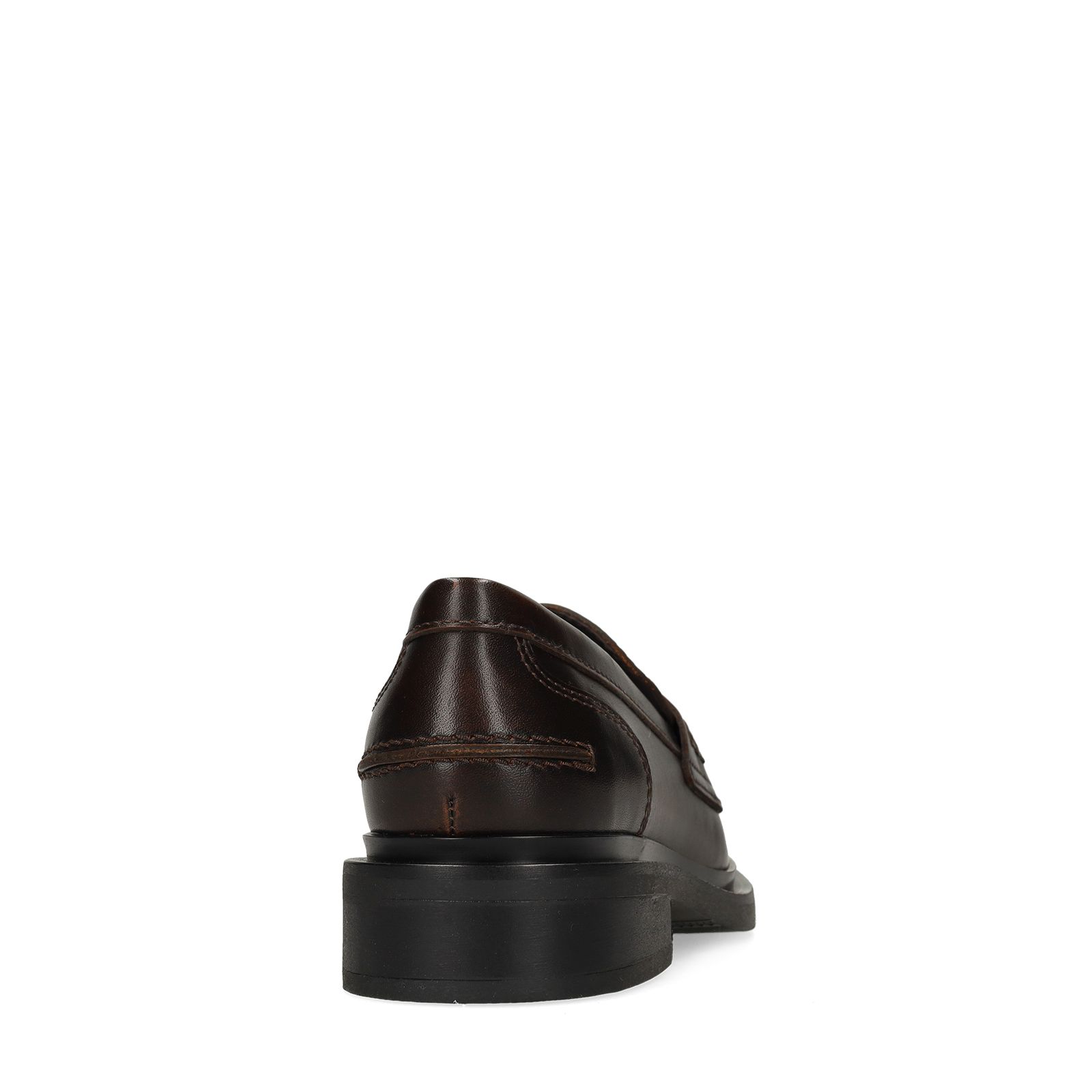 Bruine leren loafers