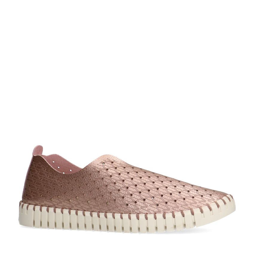 Roze loafers