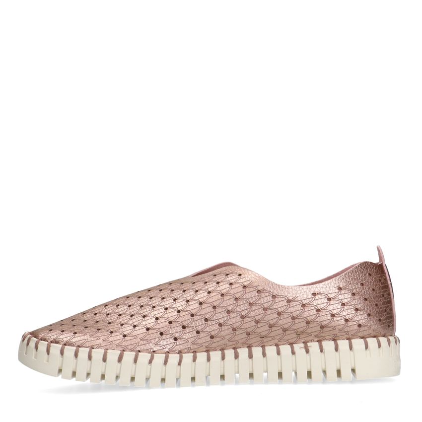 Roze loafers