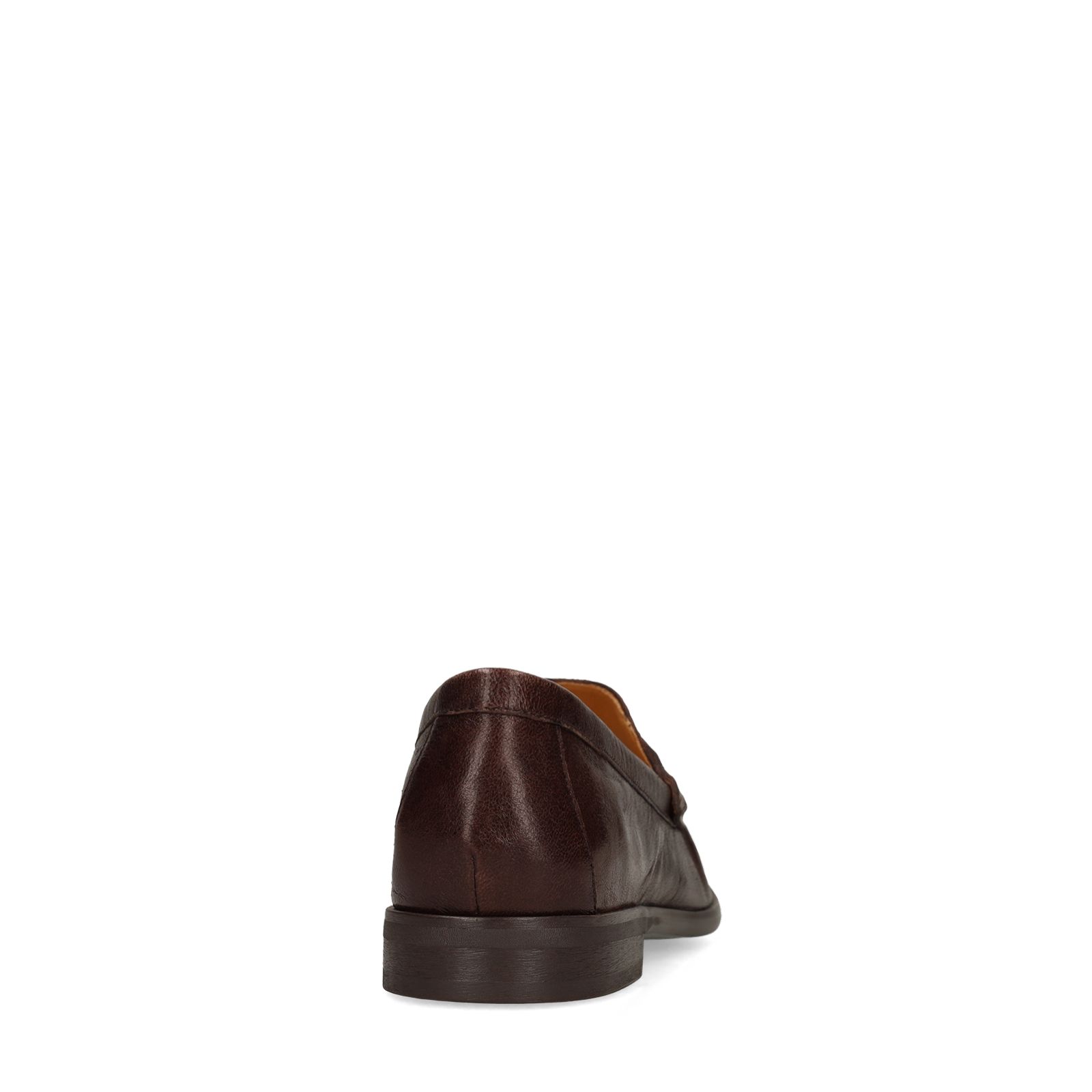 Rode leren loafers