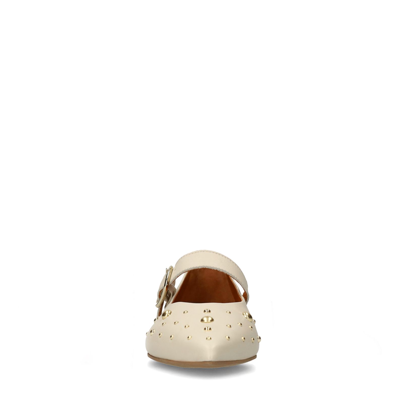 Offwhite Leder-Loafer