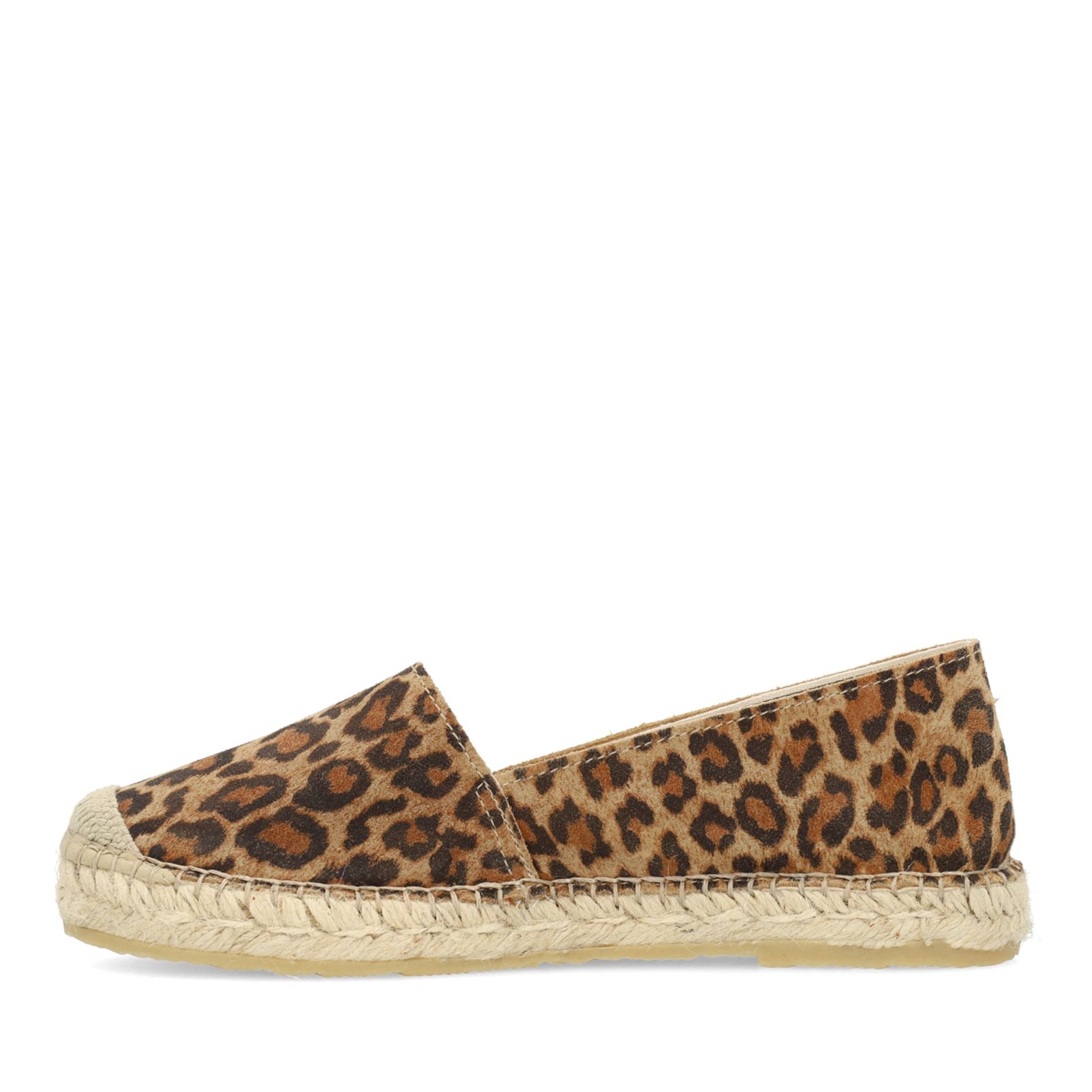 Leopard suède espadrilles