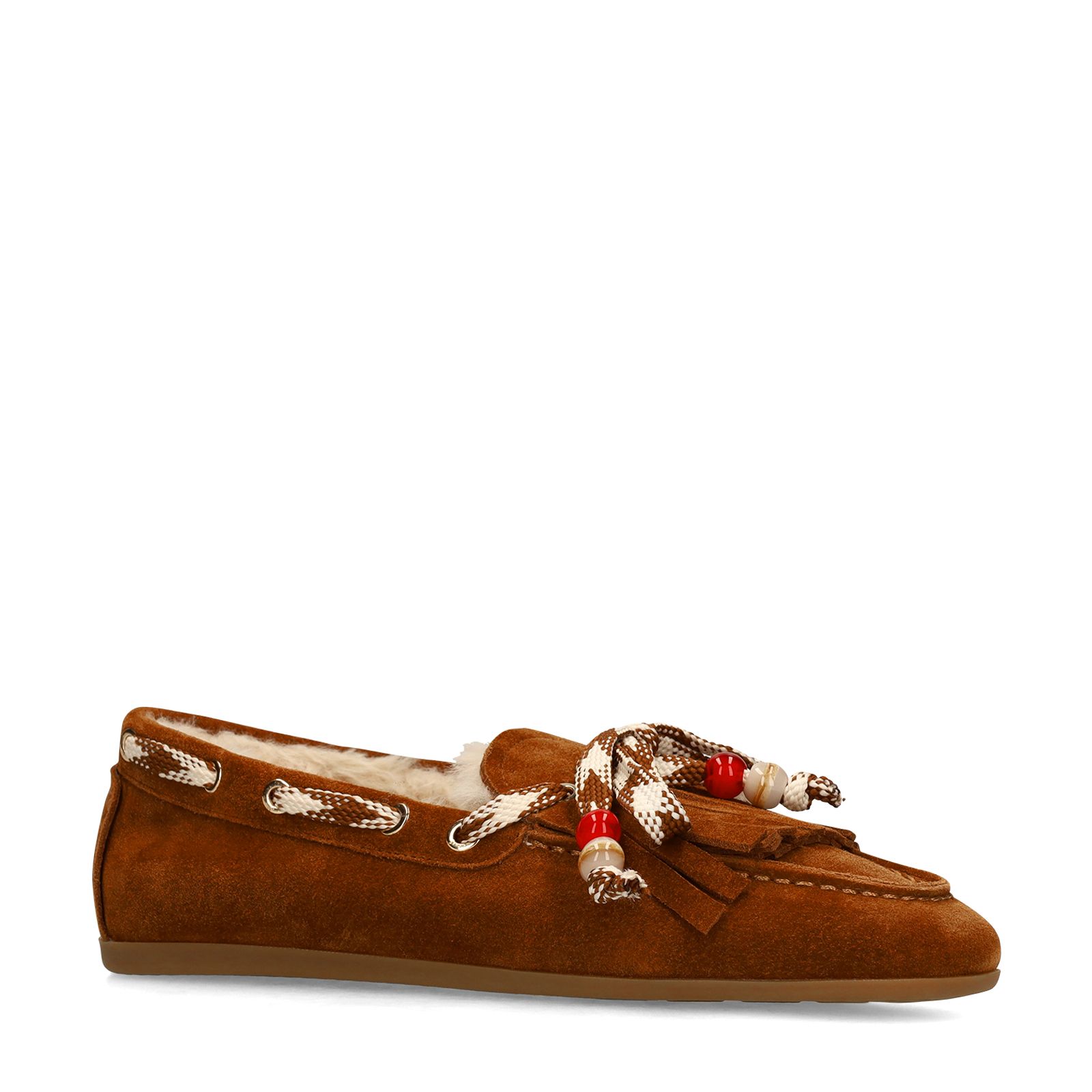 Cognac suède bontloafers