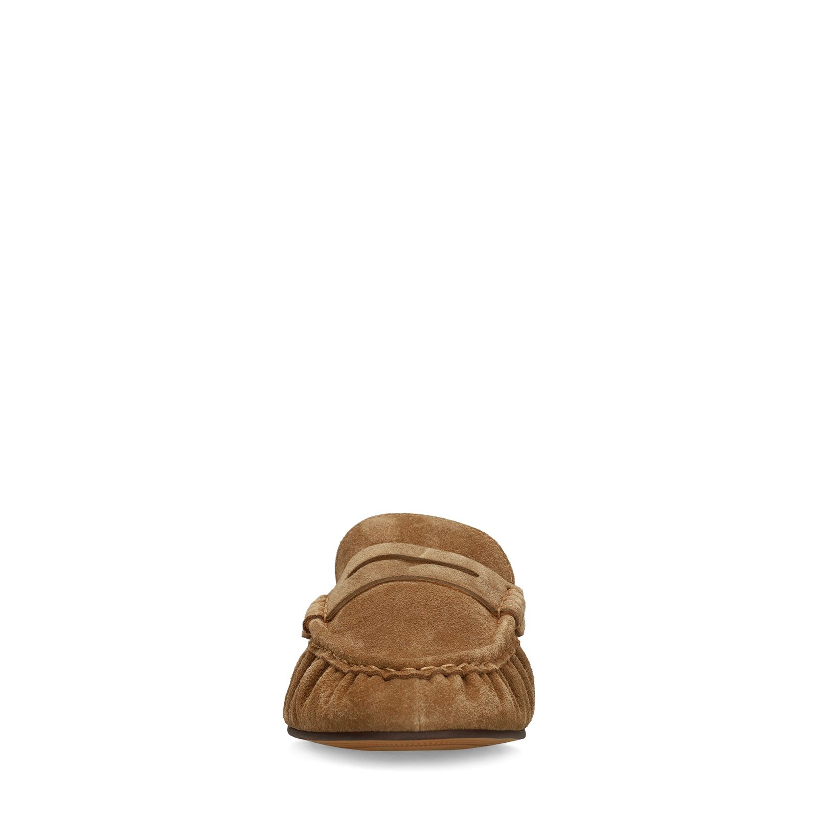 Cognac suède loafers