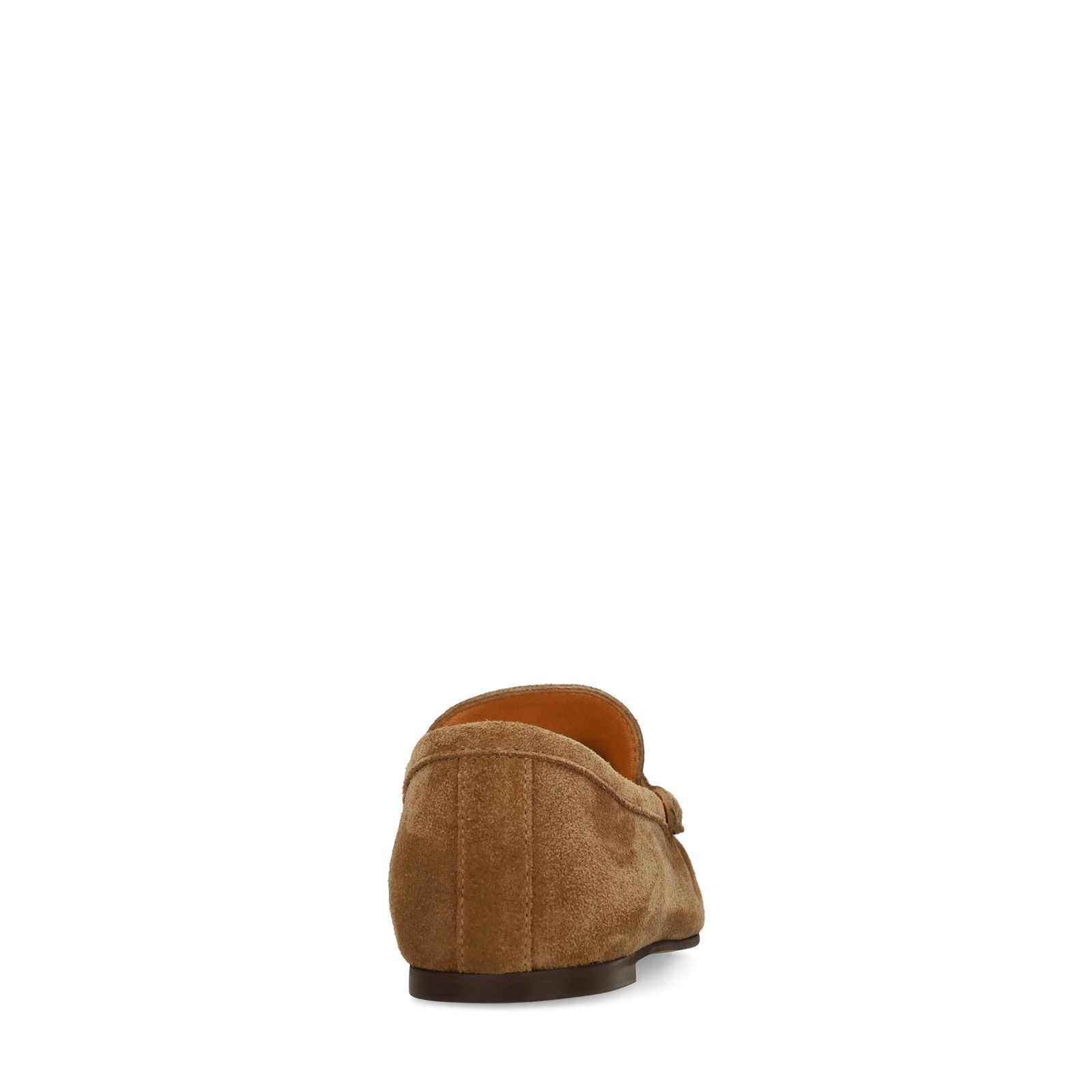 Cognac suède loafers