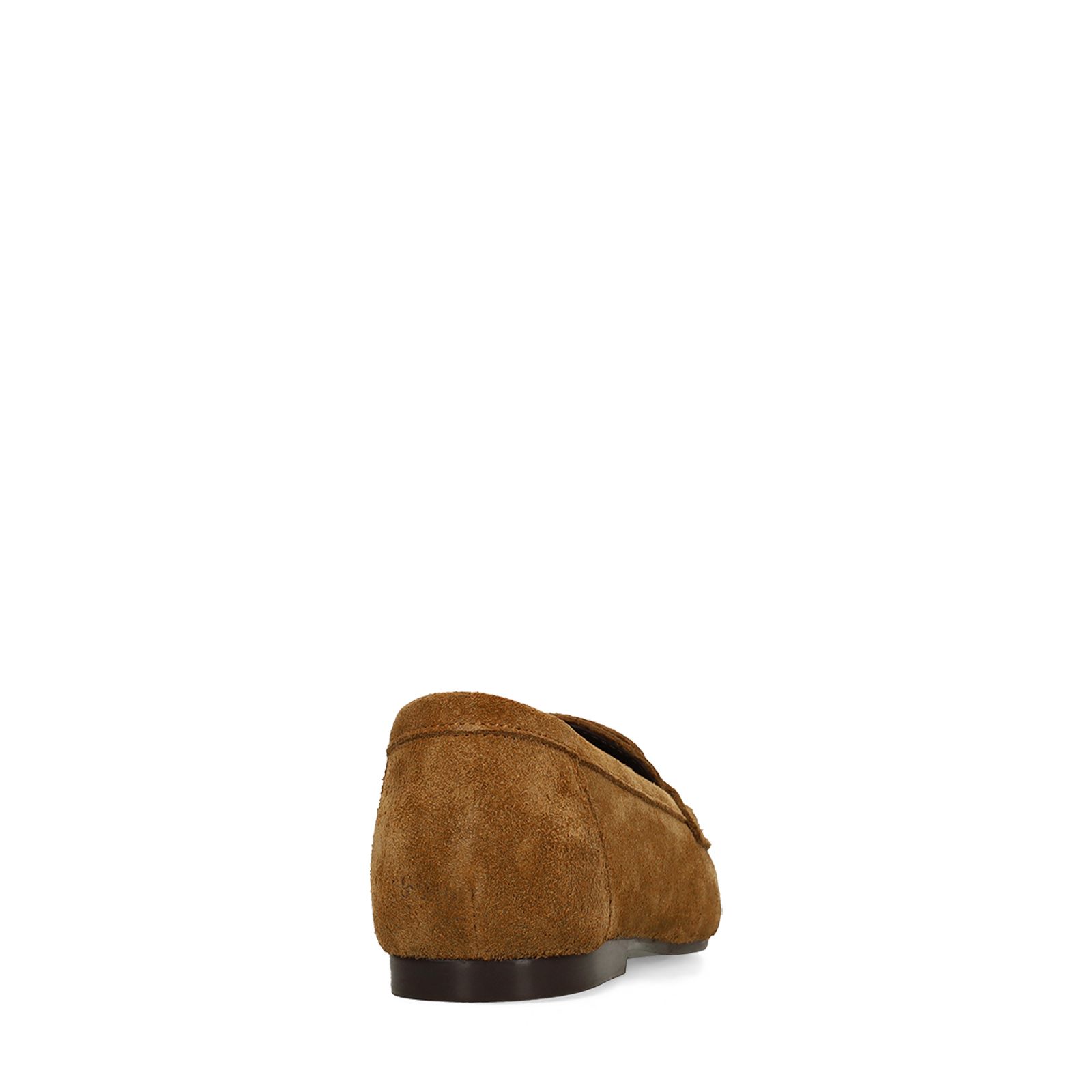 Cognac suède loafers