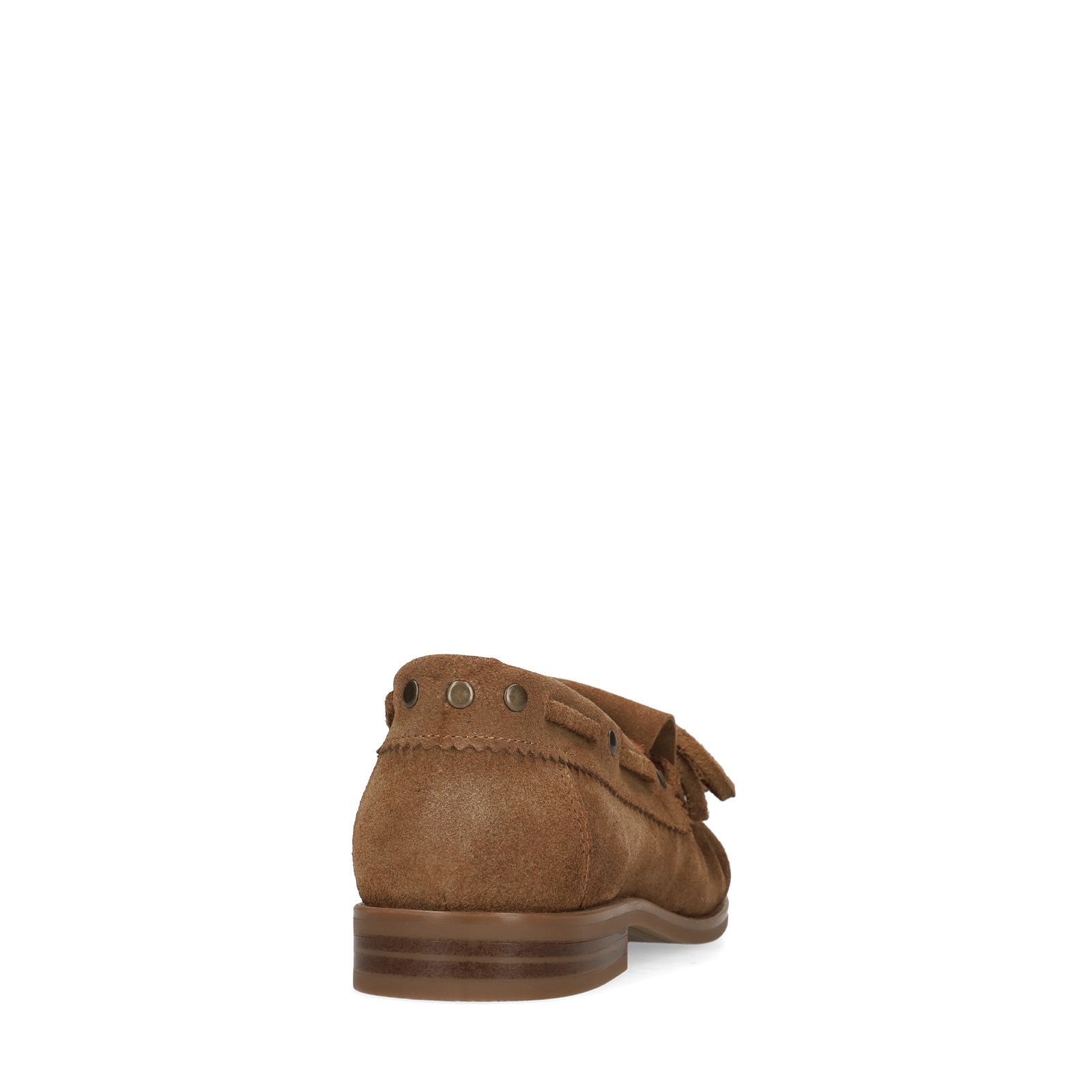 Cognac suède loafers