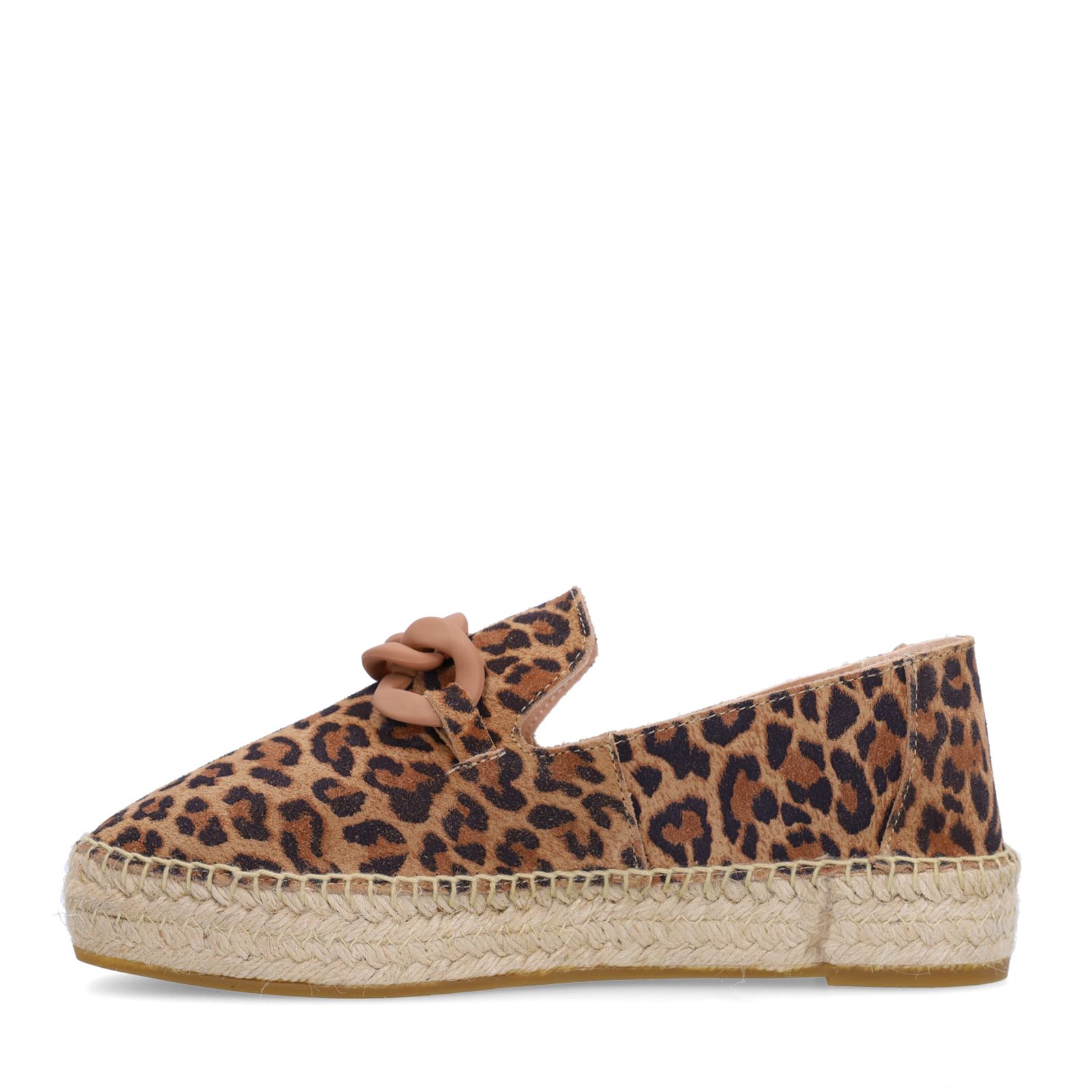 Leopard suède espadrilles